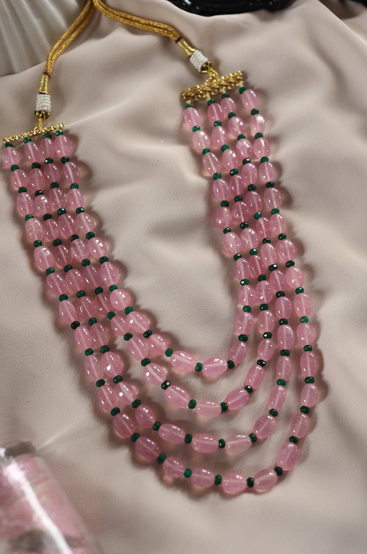 Blush Quartz Necklace - Dyulokha