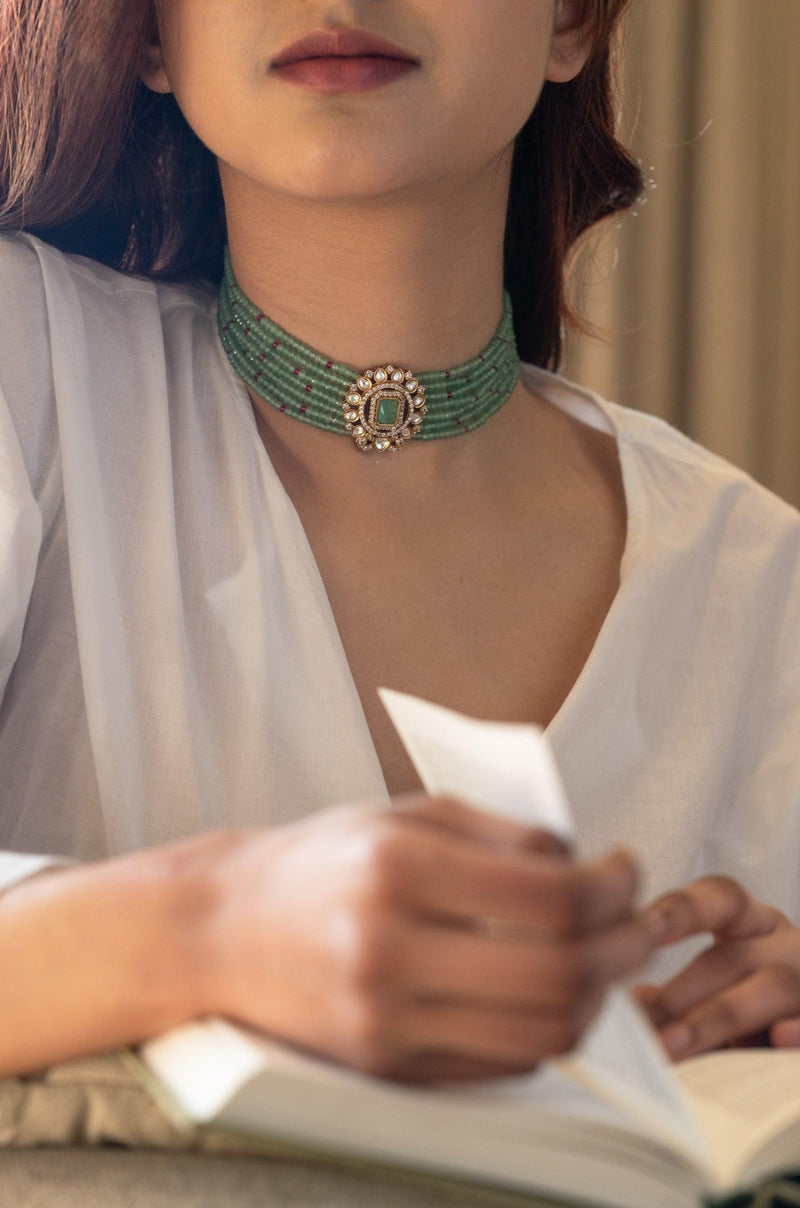 Refreshing Mint Choker - Dyulokha
