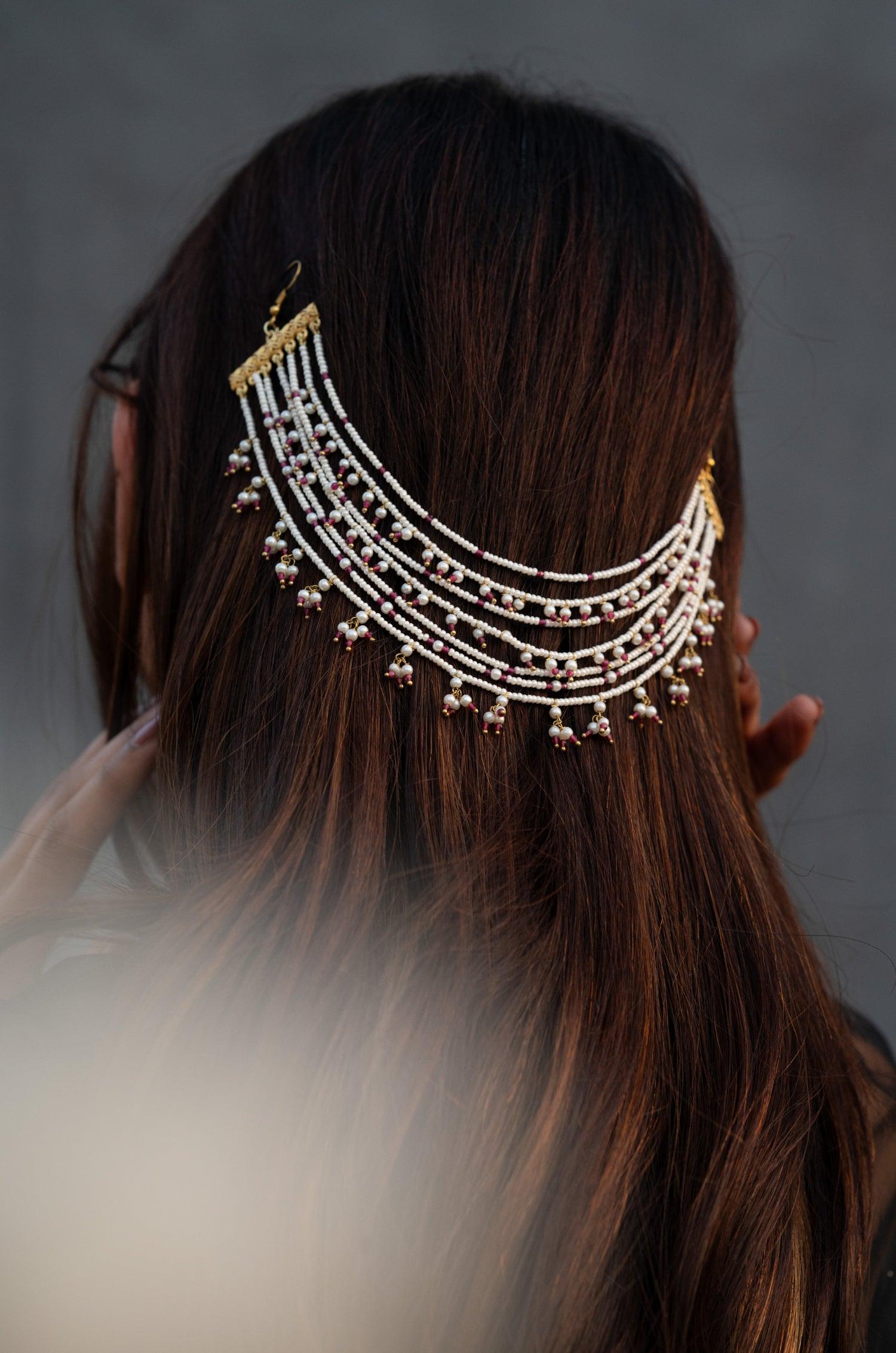 Pearl Braid Pin - Dyulokha