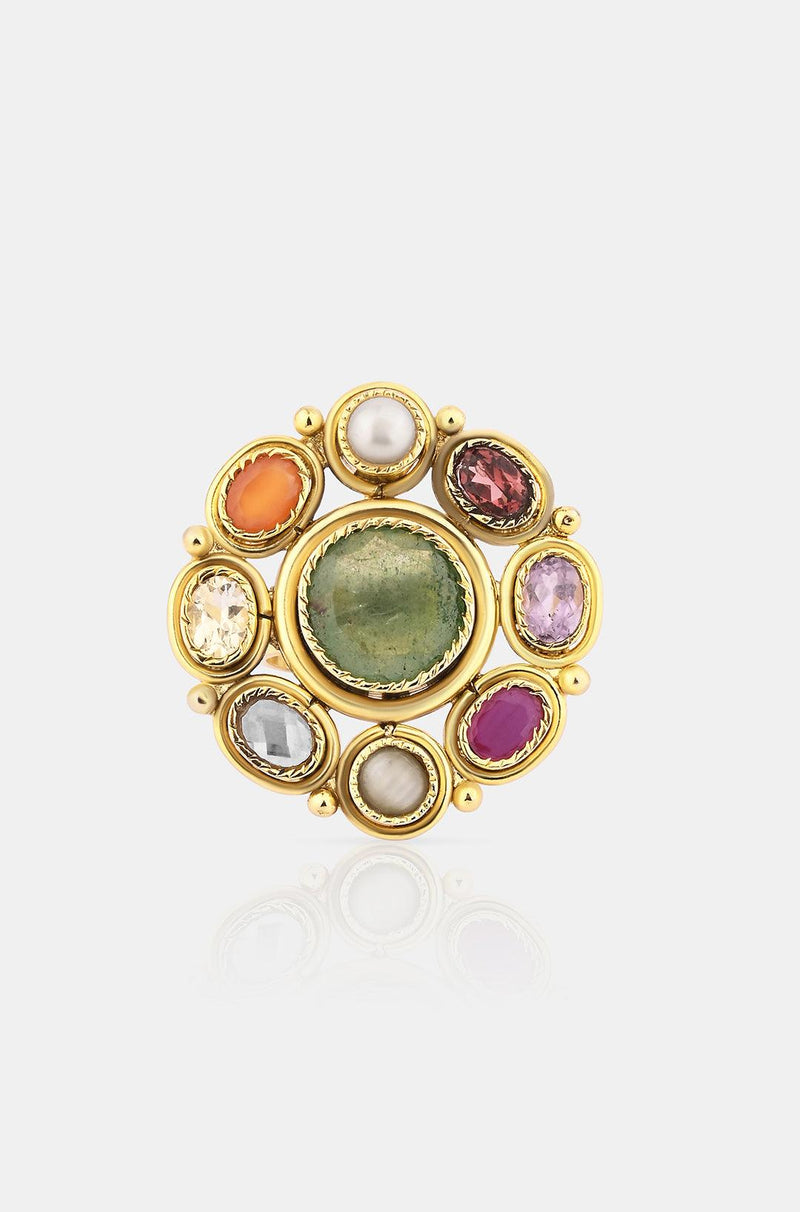 Navratan Jewel Ring - Dyulokha
