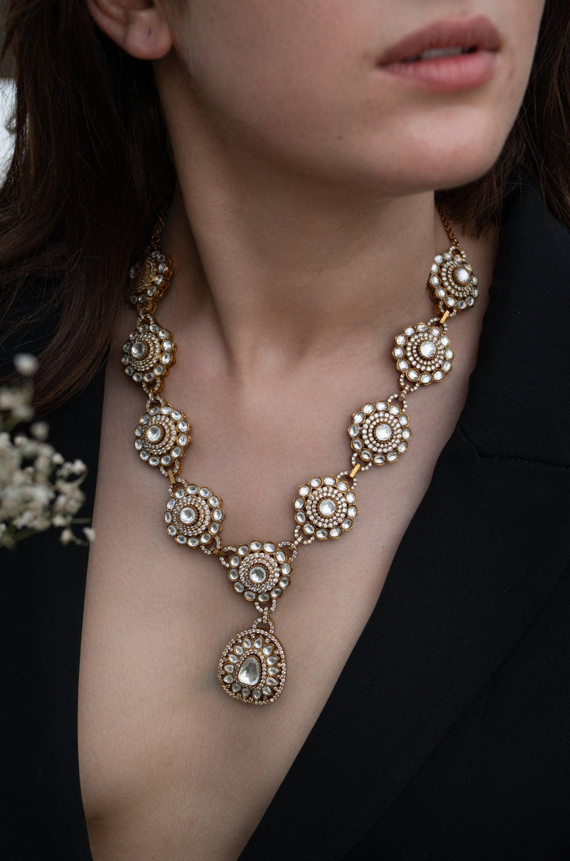 Victorian Polki Majesty Set - Dyulokha