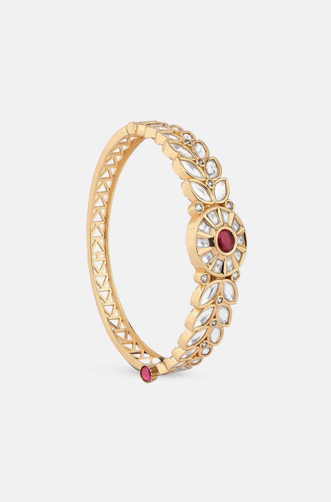 Dramatic Kundan Bracelet - Dyulokha