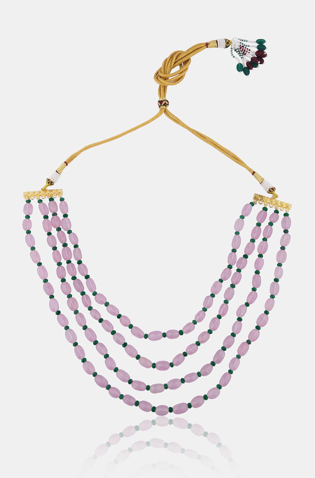 Blush Quartz Necklace - Dyulokha