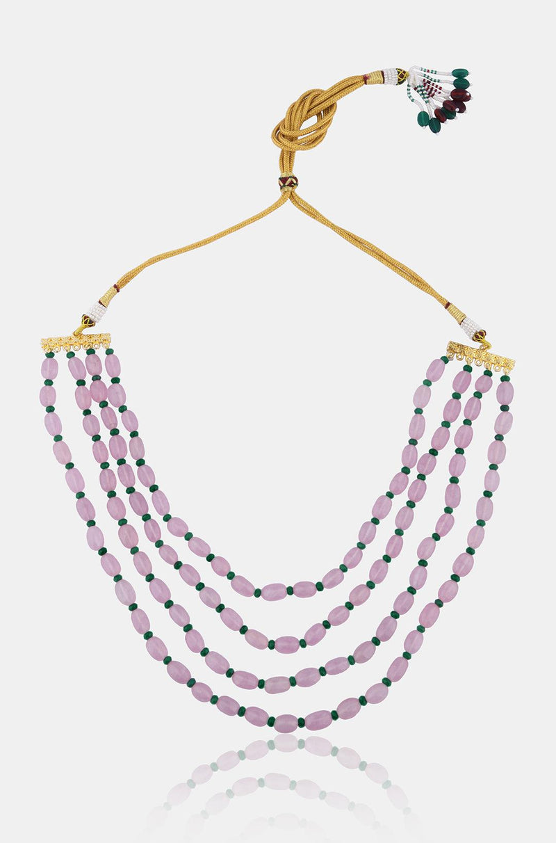 Blush Quartz Necklace - Dyulokha