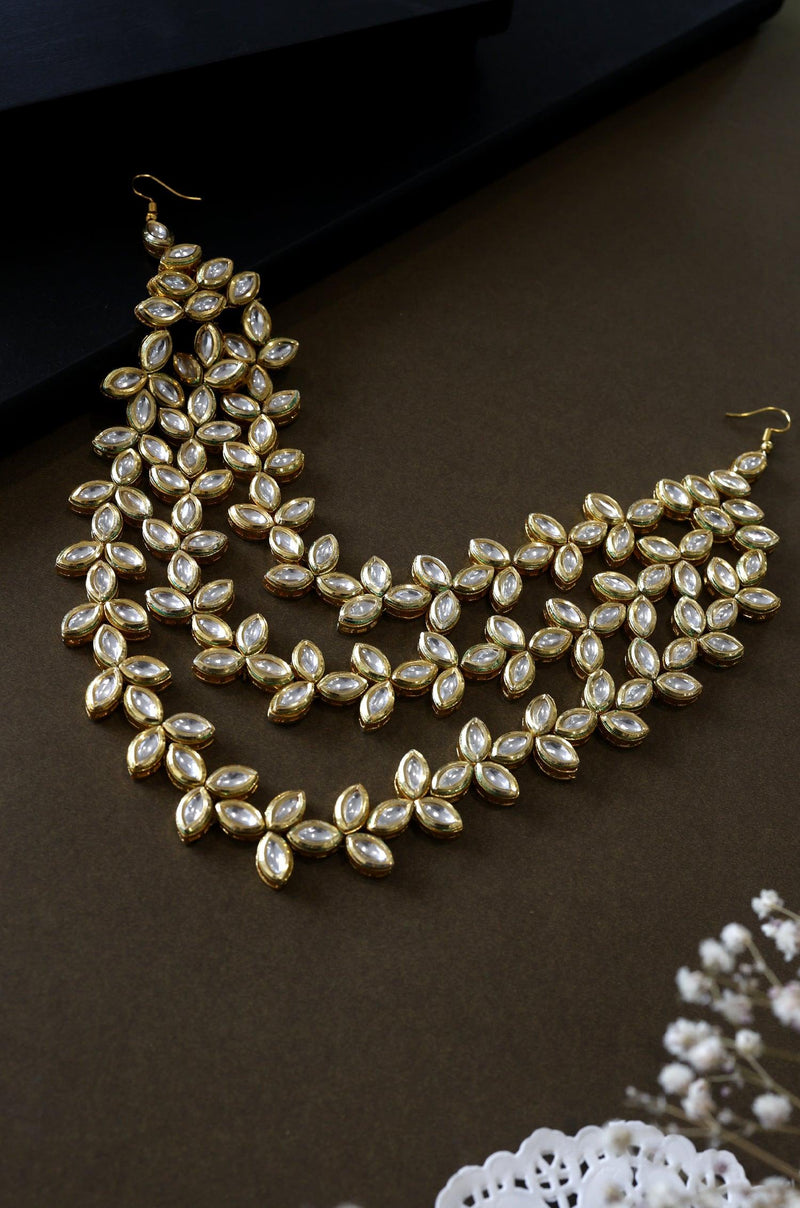 Kundan Hair Pin - Dyulokha