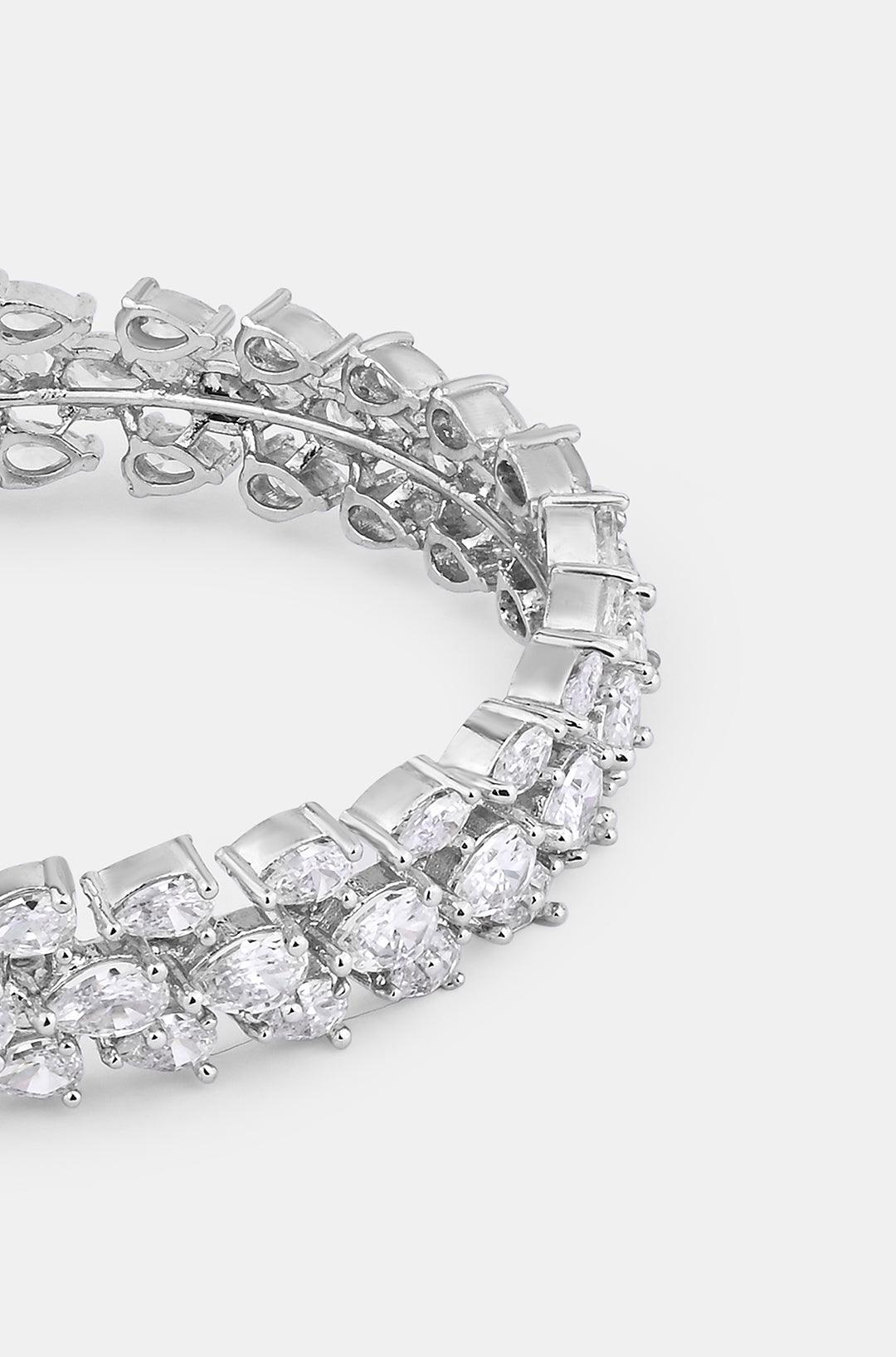 Dazzle Diamond Bangles - Dyulokha