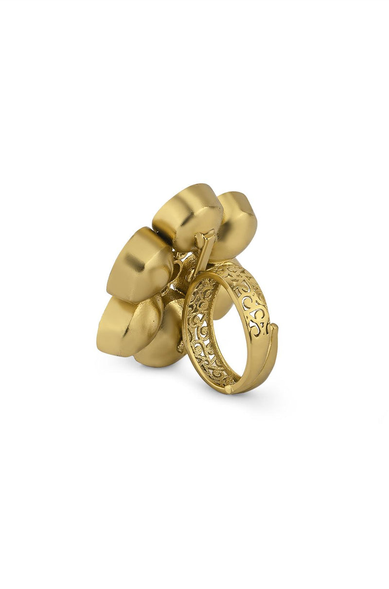 Polki Brilliance Ring - Dyulokha