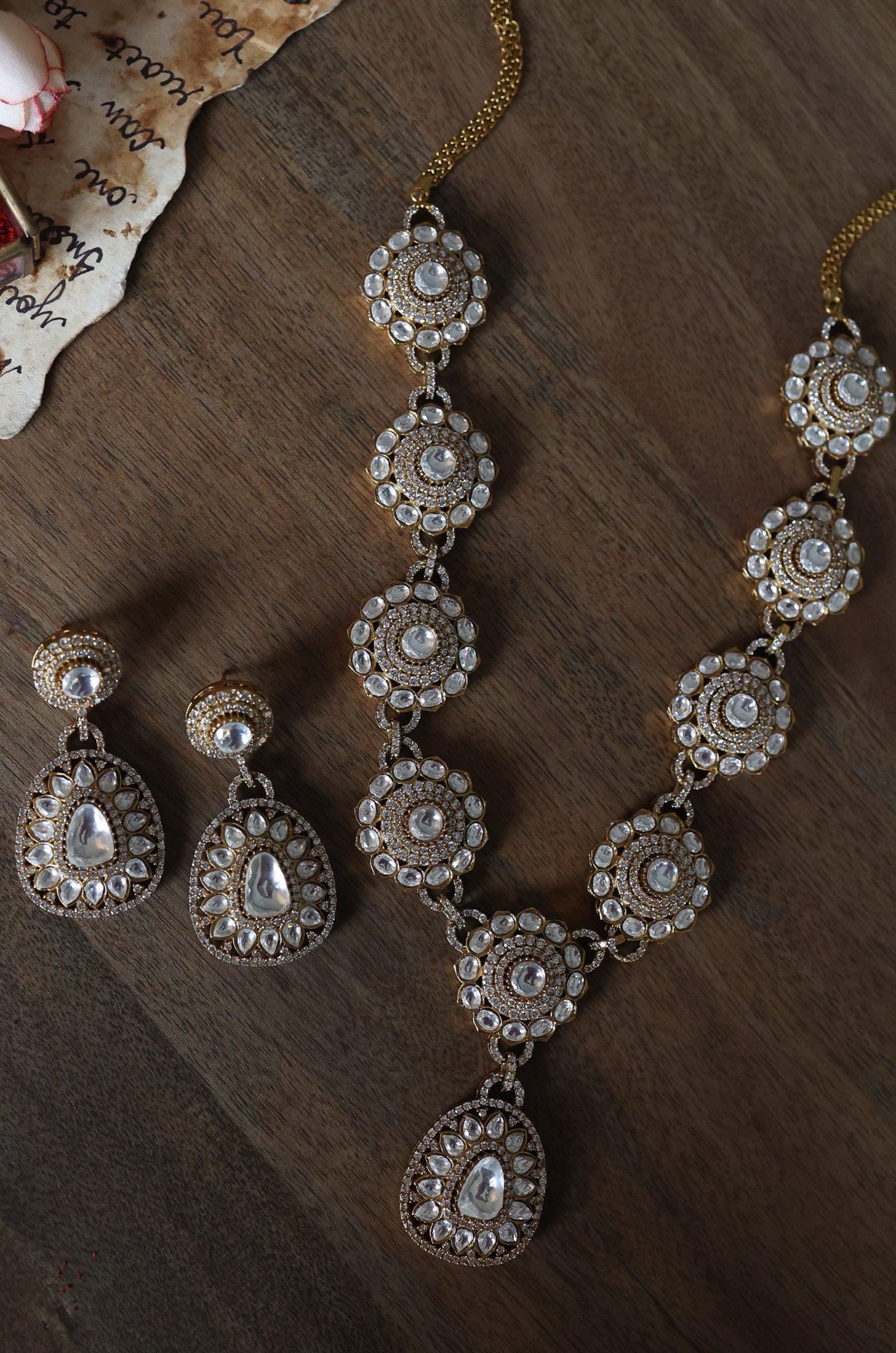 Victorian Polki Majesty Set - Dyulokha