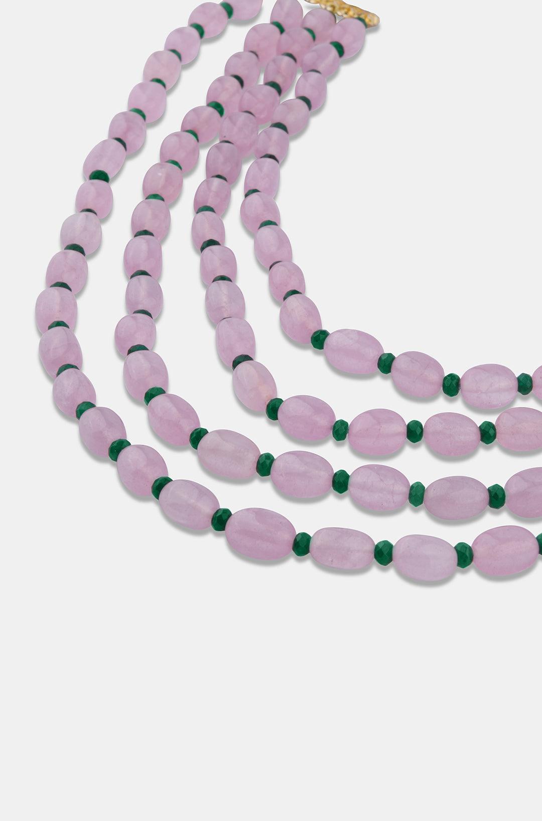 Blush Quartz Necklace - Dyulokha