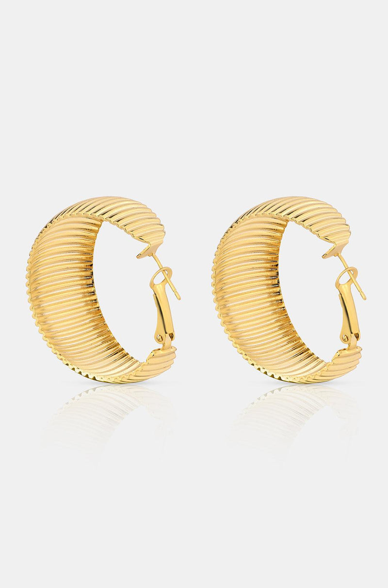 Classic Hoop Earrings - Dyulokha
