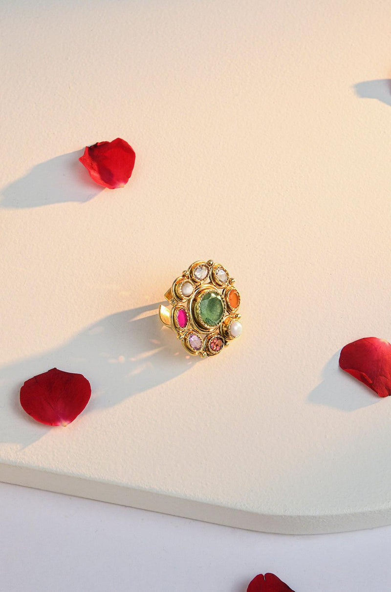 Navratan Jewel Ring - Dyulokha