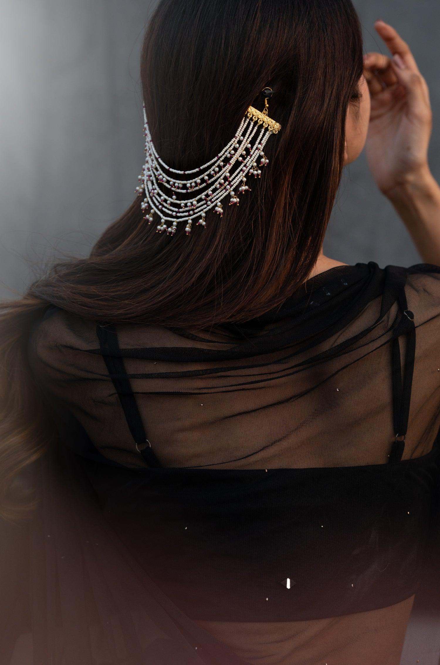 Pearl Braid Pin - Dyulokha