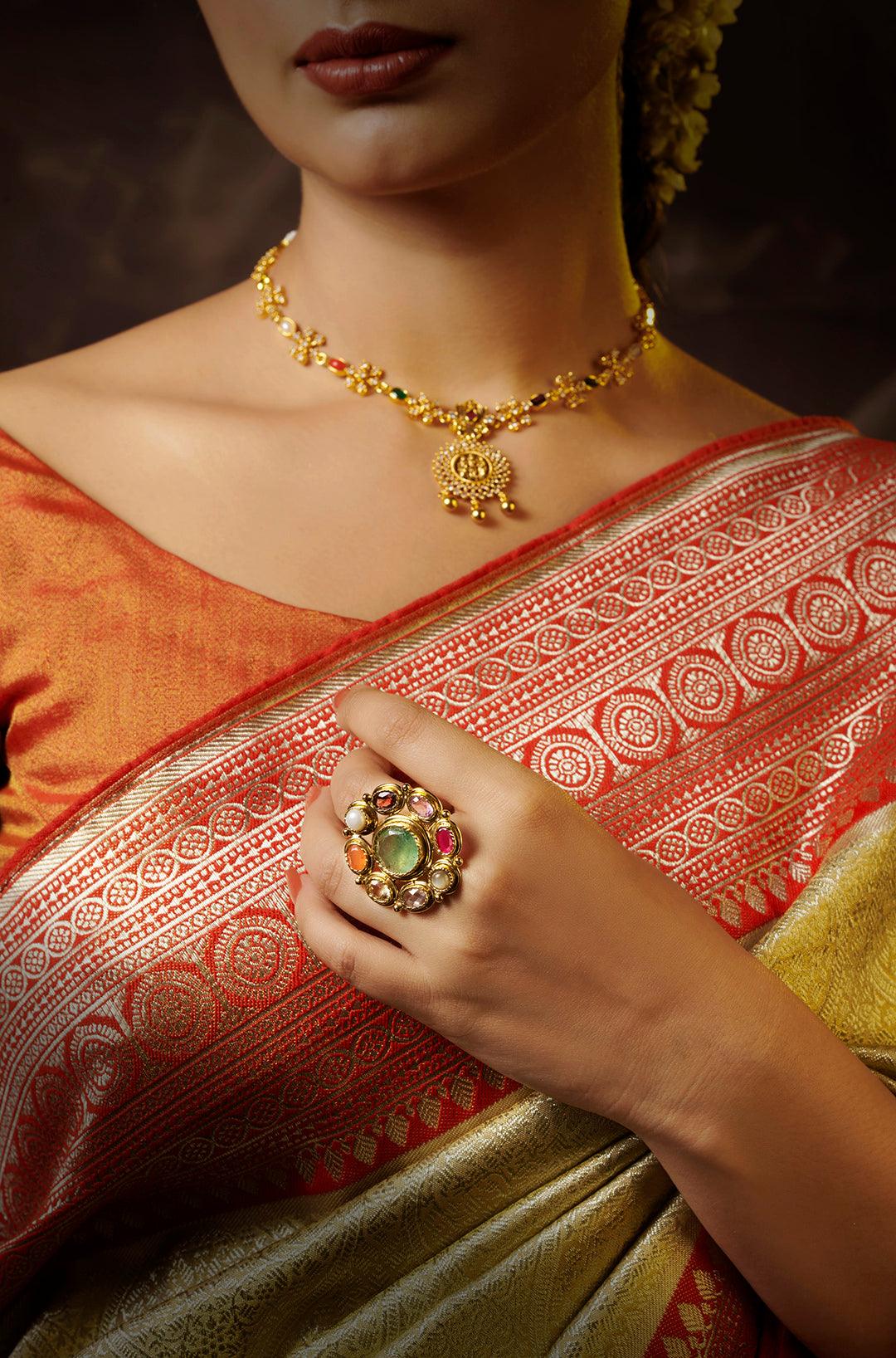 Navratan Jewel Ring - Dyulokha