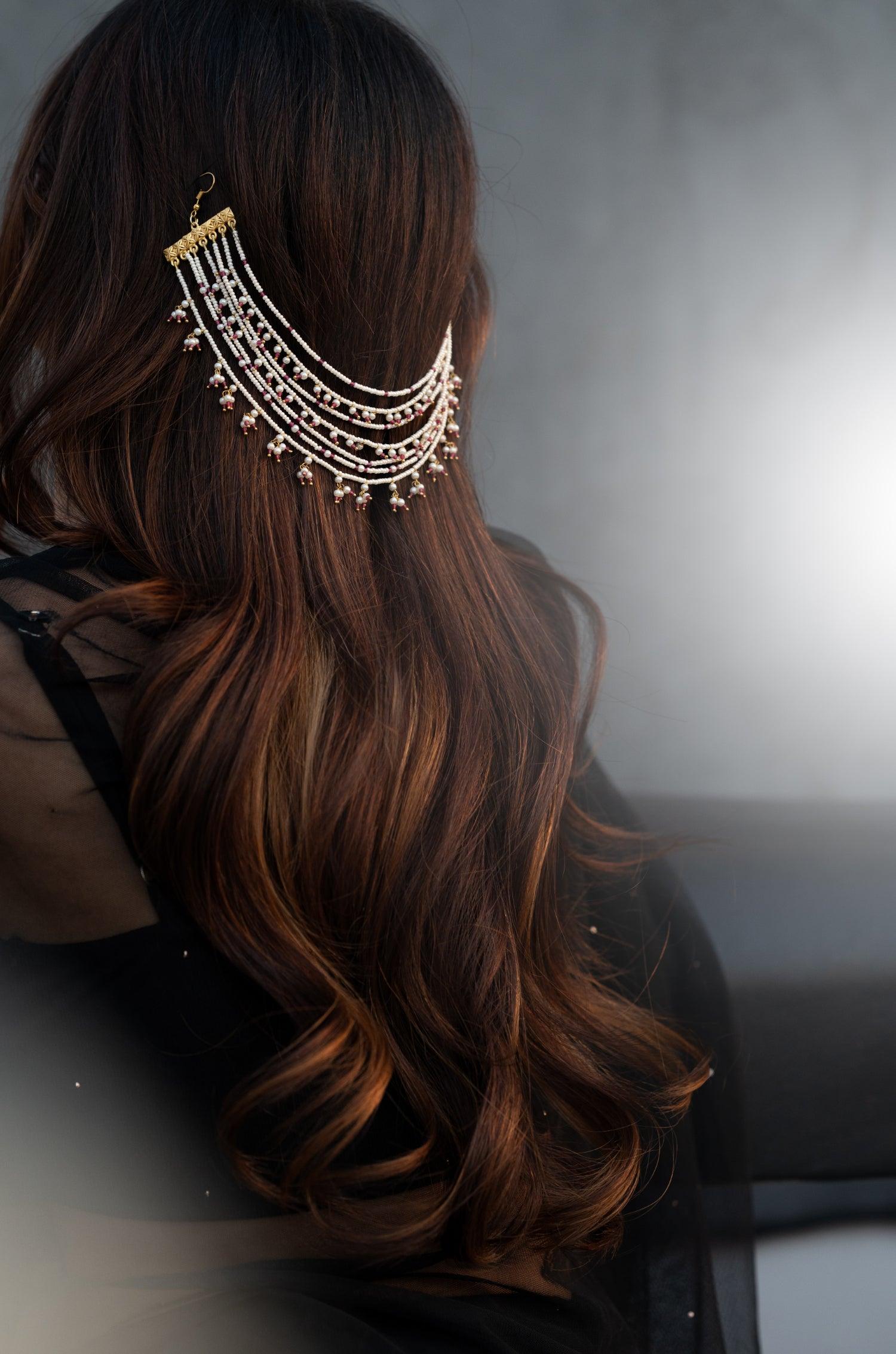 Pearl Braid Pin - Dyulokha