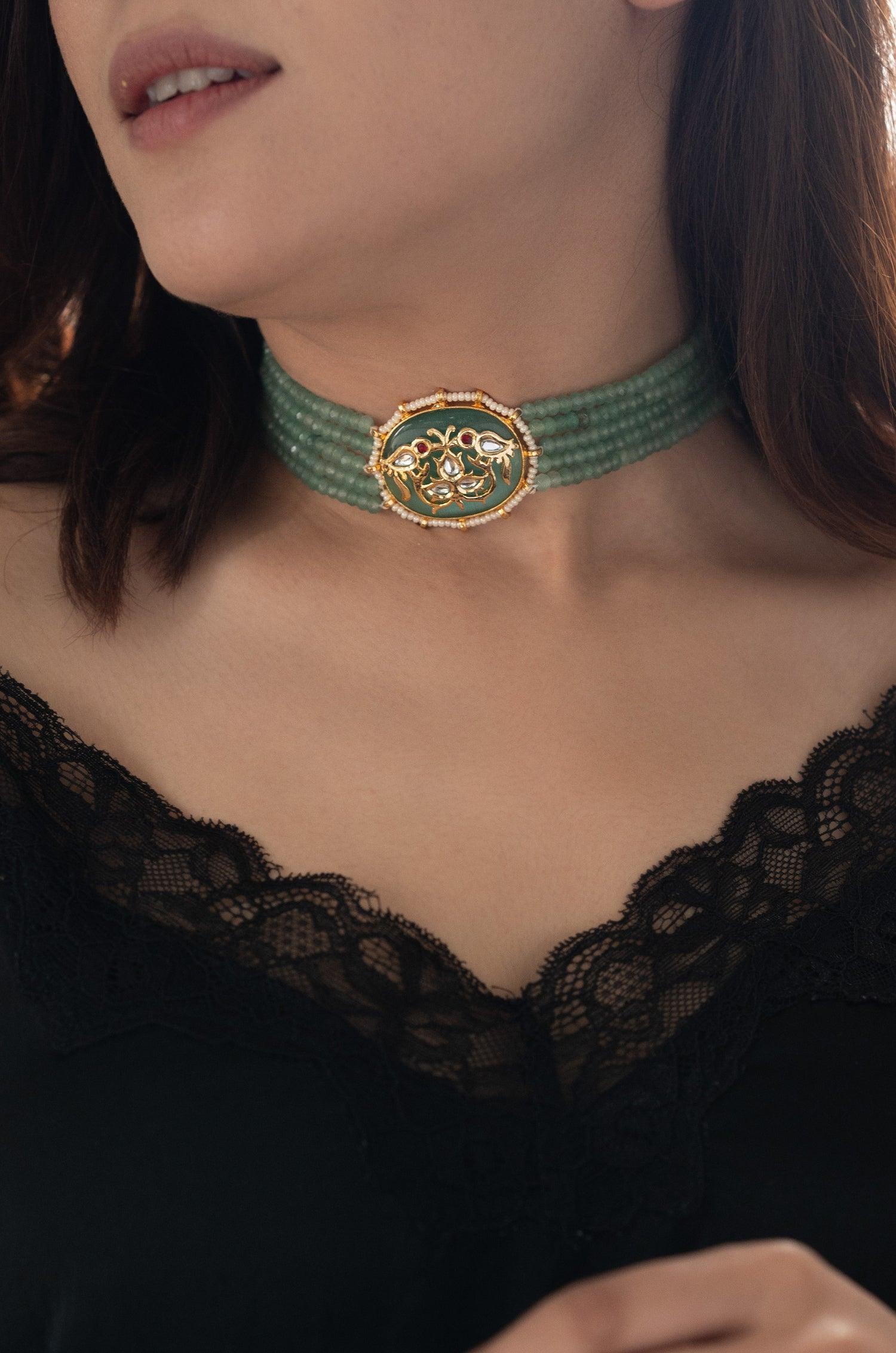 Frosty Mint Choker - Dyulokha