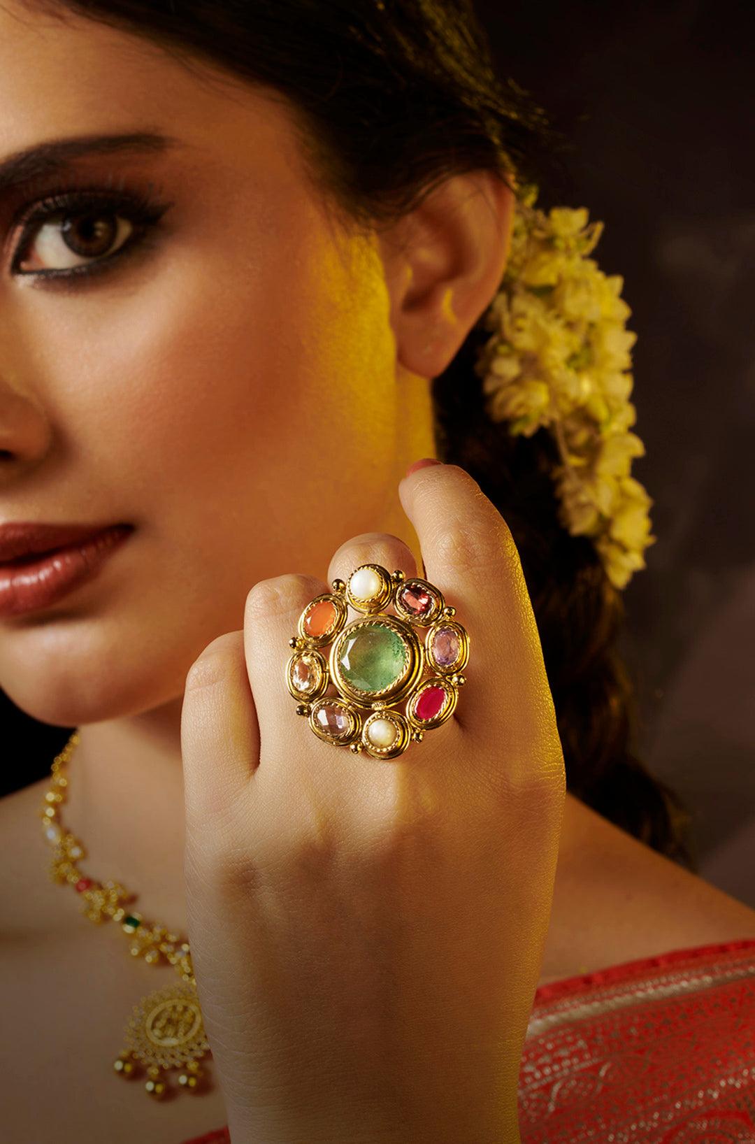 Navratan Jewel Ring - Dyulokha