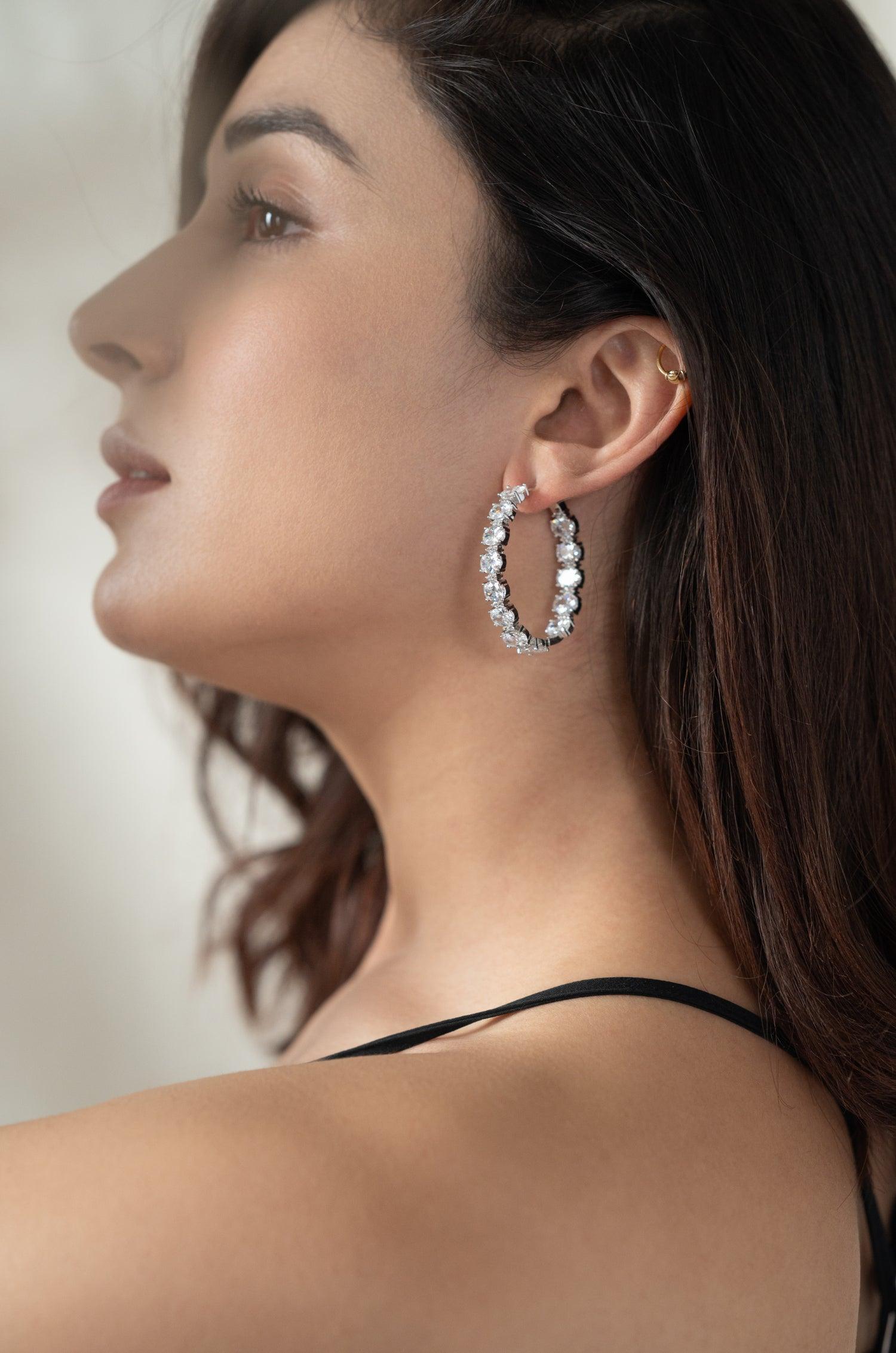 Victorian Charm Hoops - Dyulokha