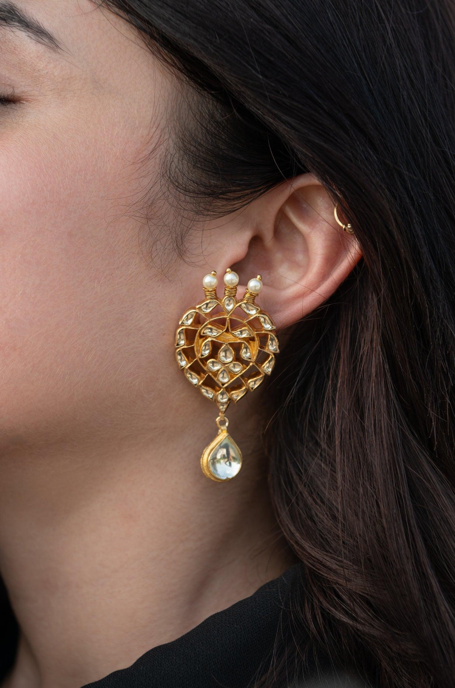 Kundan Glamour Long Set - Dyulokha