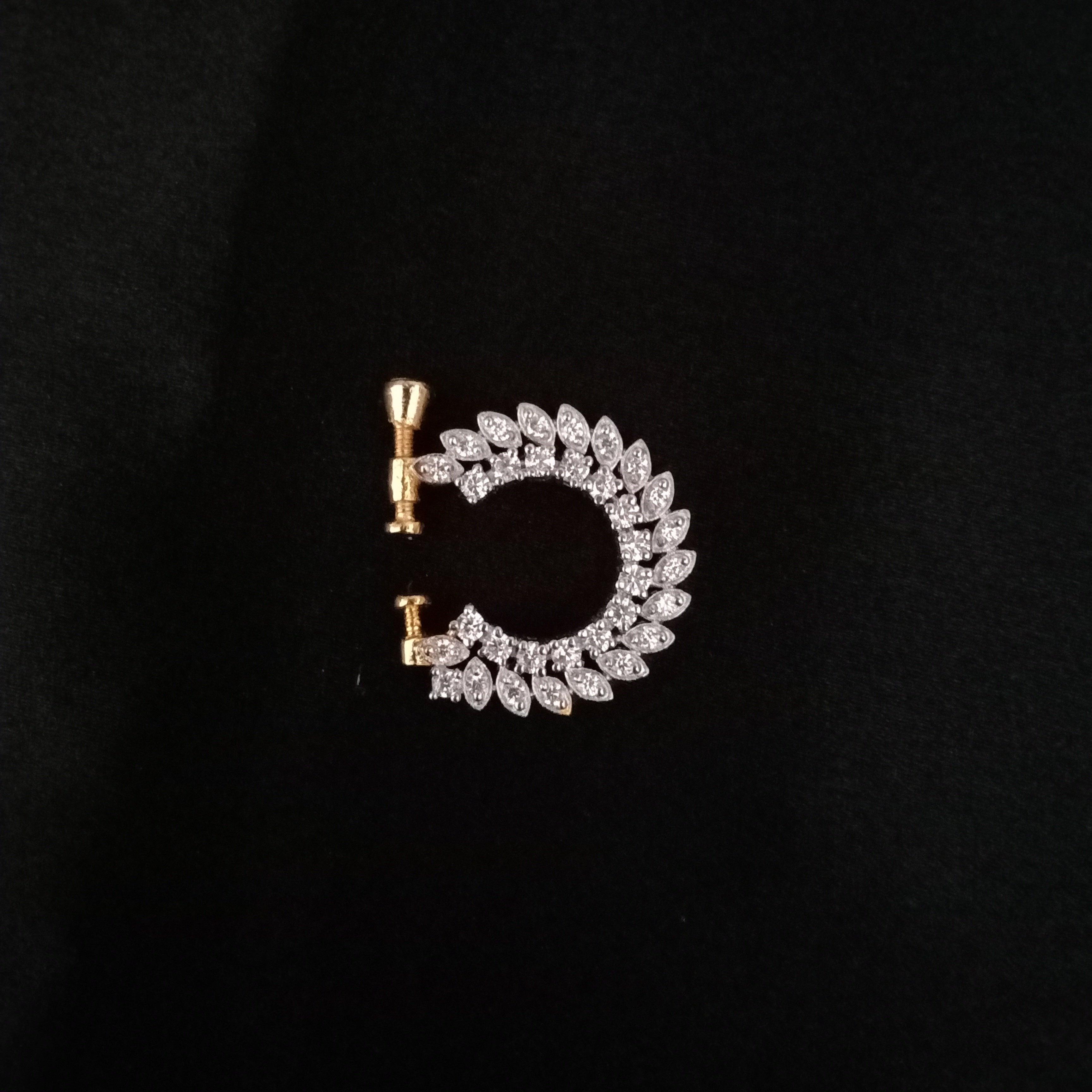 Dazzling Diamond Nose Ring