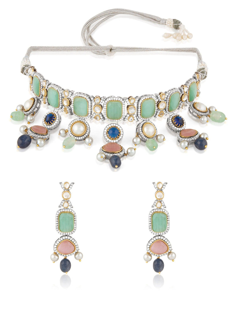 Antique Glam Choker set - Dyulokha