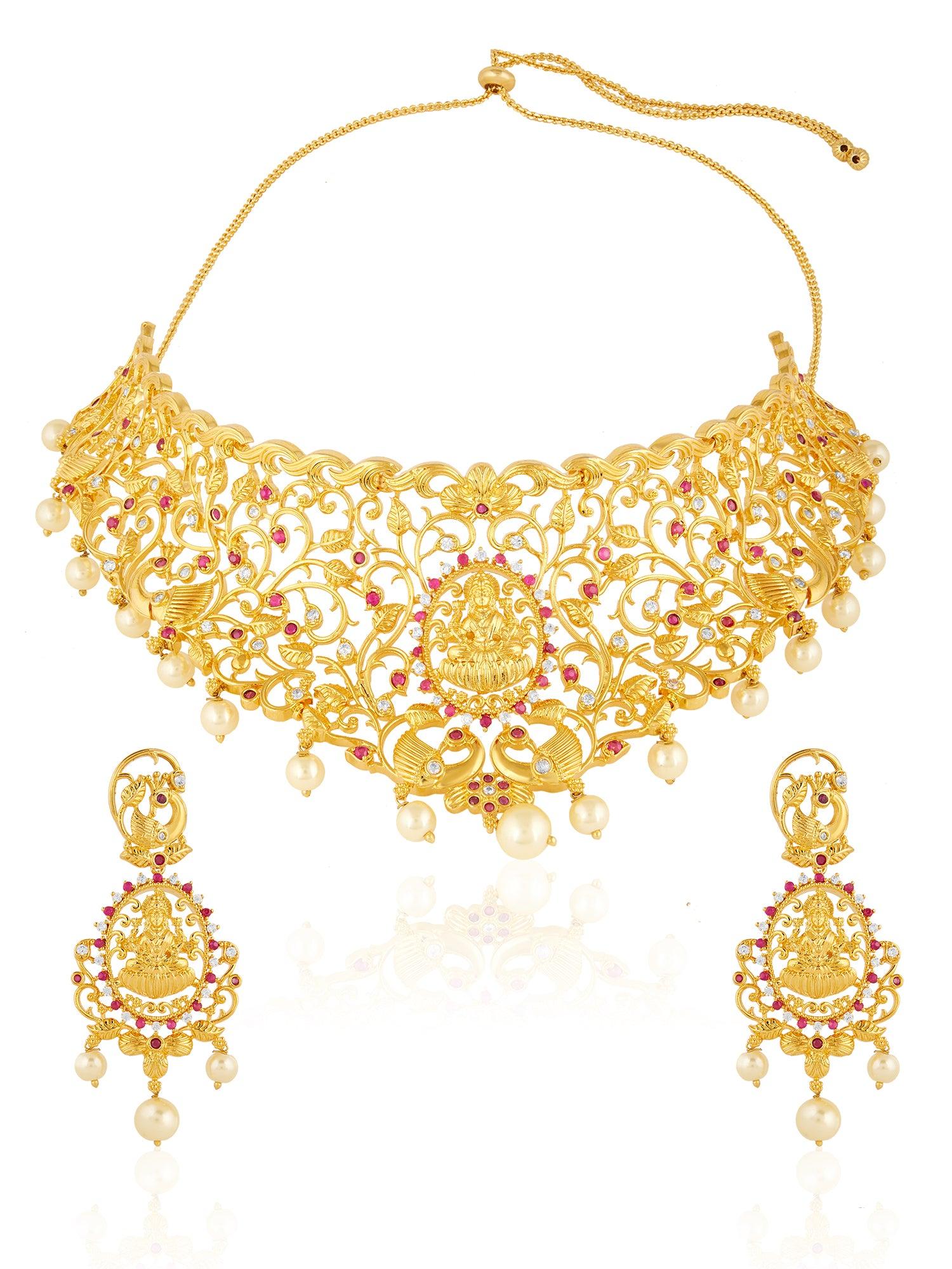 Lucent Pearl Choker Set - Dyulokha
