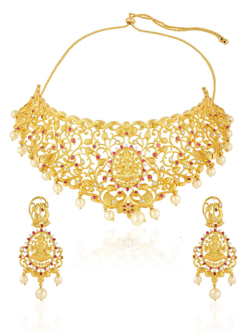 Lucent Pearl Choker Set - Dyulokha