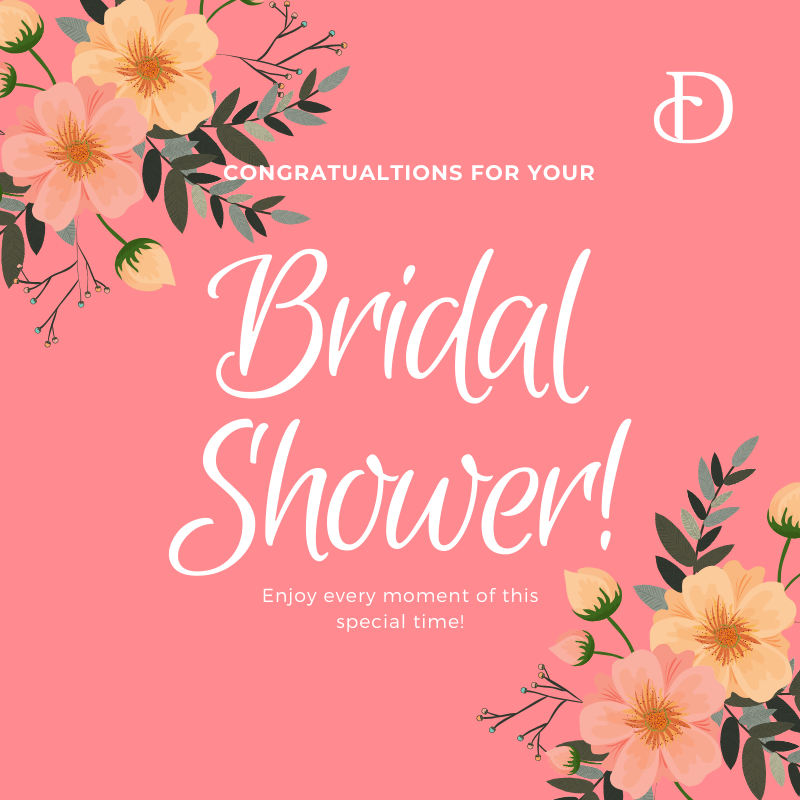 Happy Bridal Shower - eGift Card - Dyulokha