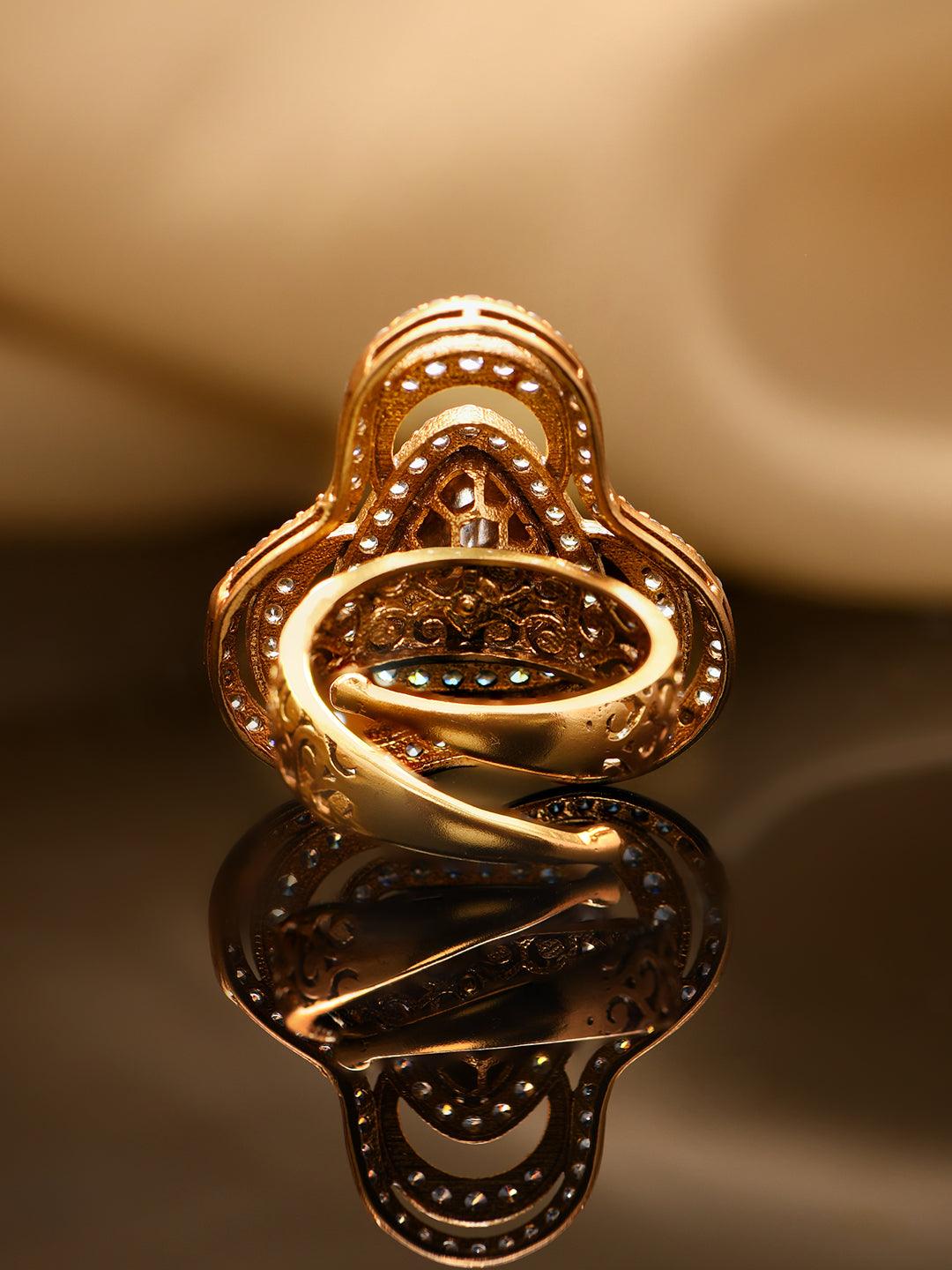 Cosmic Polki Ring - Dyulokha