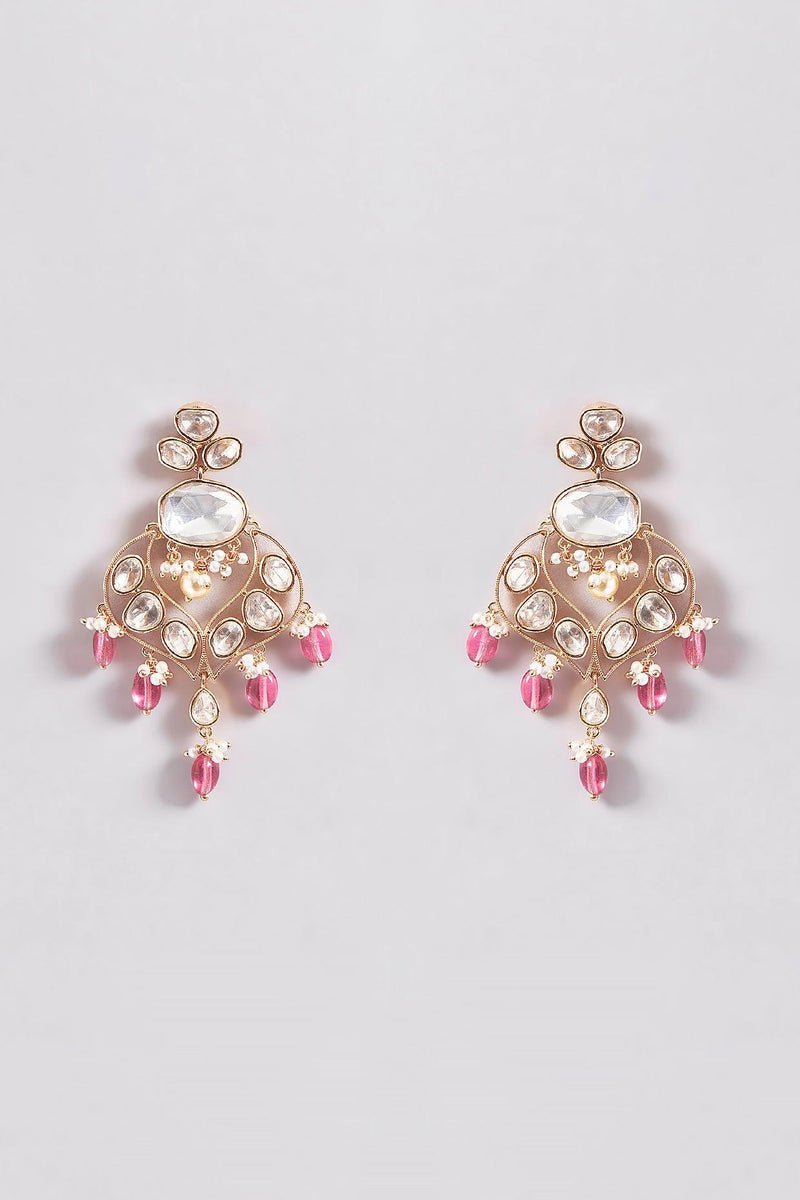 Elegant Layered Kundan Polki Set - Dyulokha