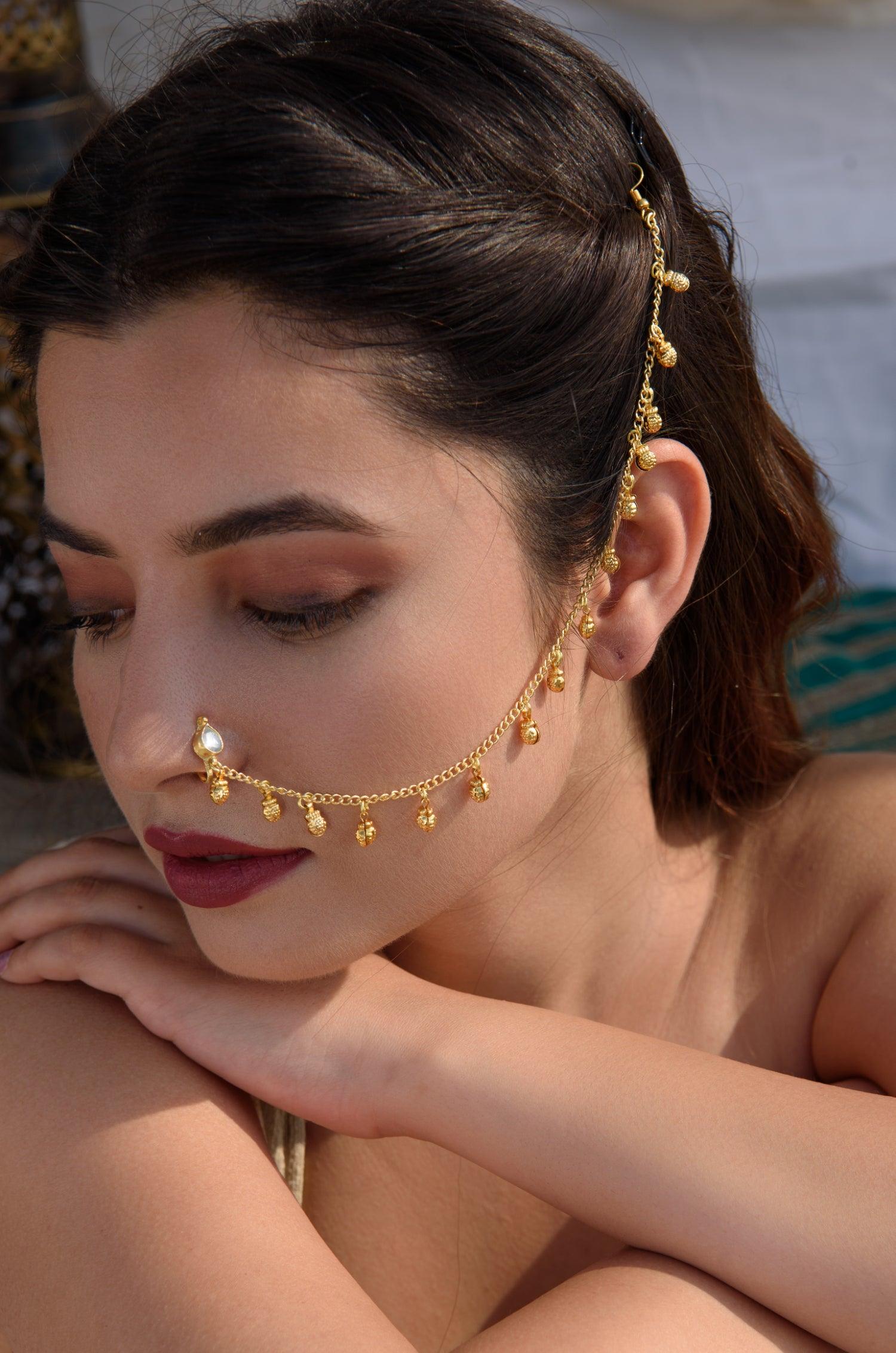 Minimalist Chic Statement Nose Pin - Dyulokha