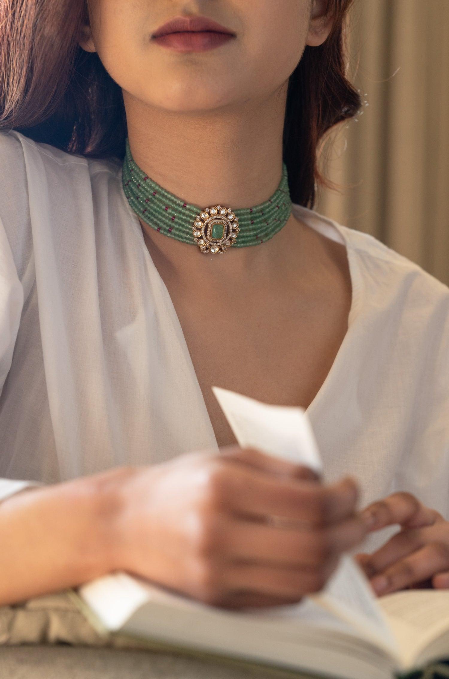 Refreshing Mint Choker - Dyulokha