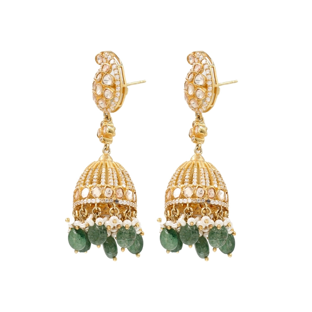 Lab-Created Moissanite Earrings