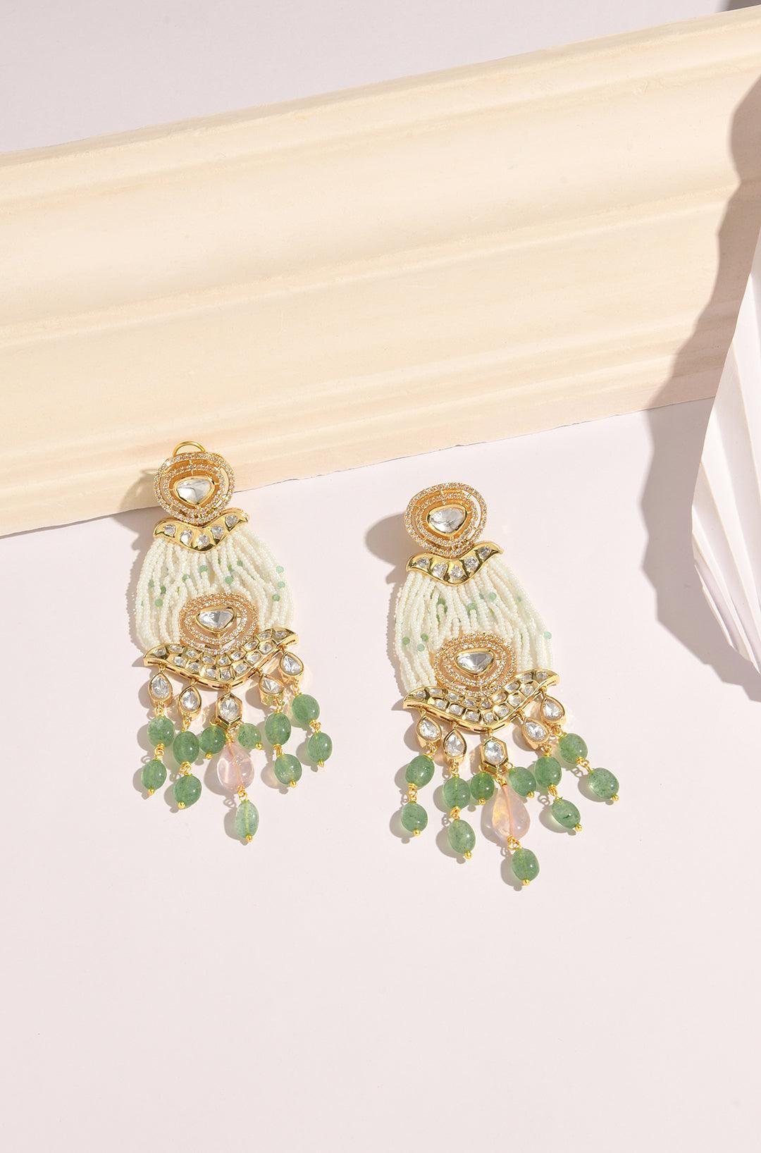 Graceful Vibrance Chandelier Earrings - Dyulokha