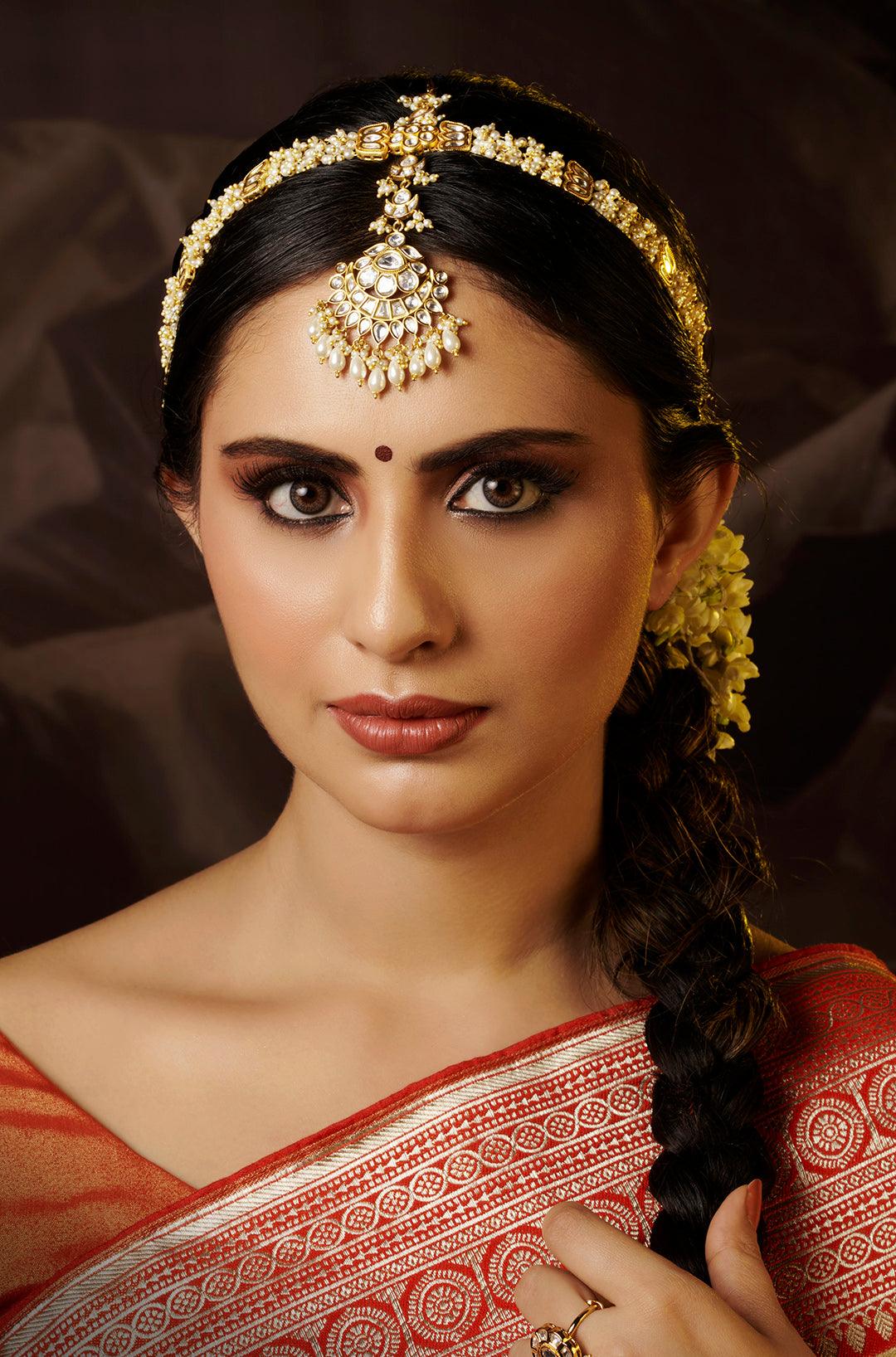 Opulent Kundan Matha Patti - Dyulokha