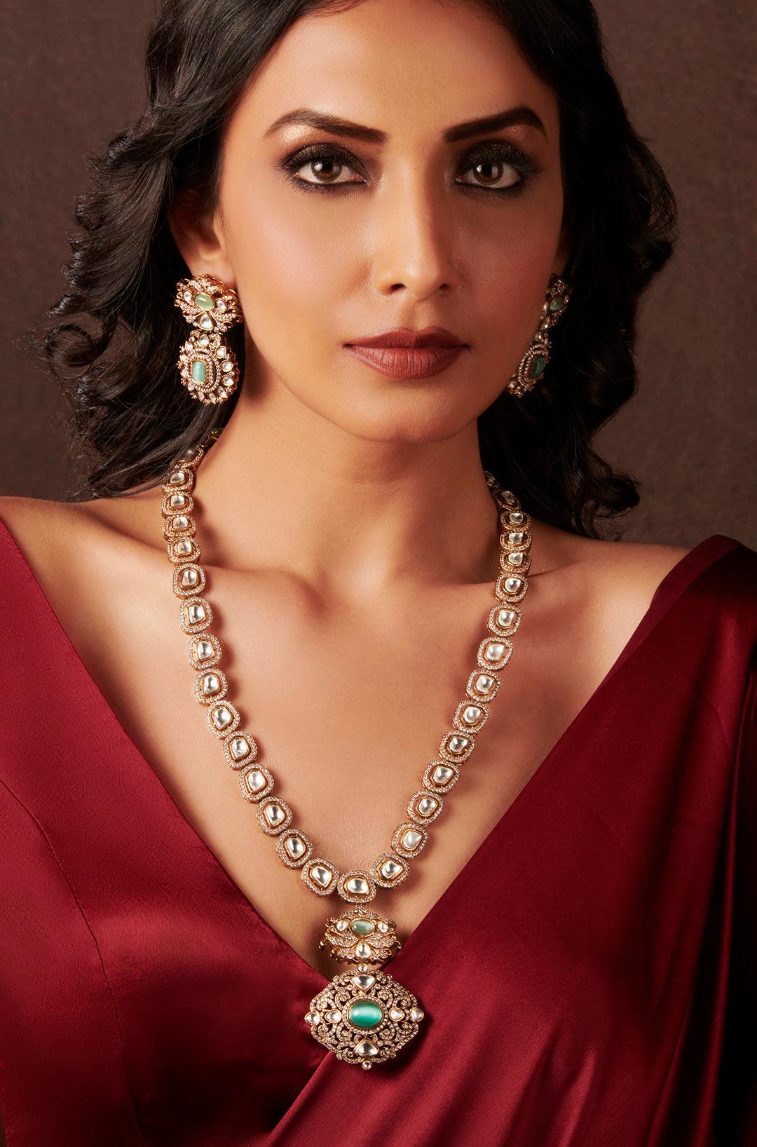 Elegant Mint Victorian Splendor Set - Dyulokha