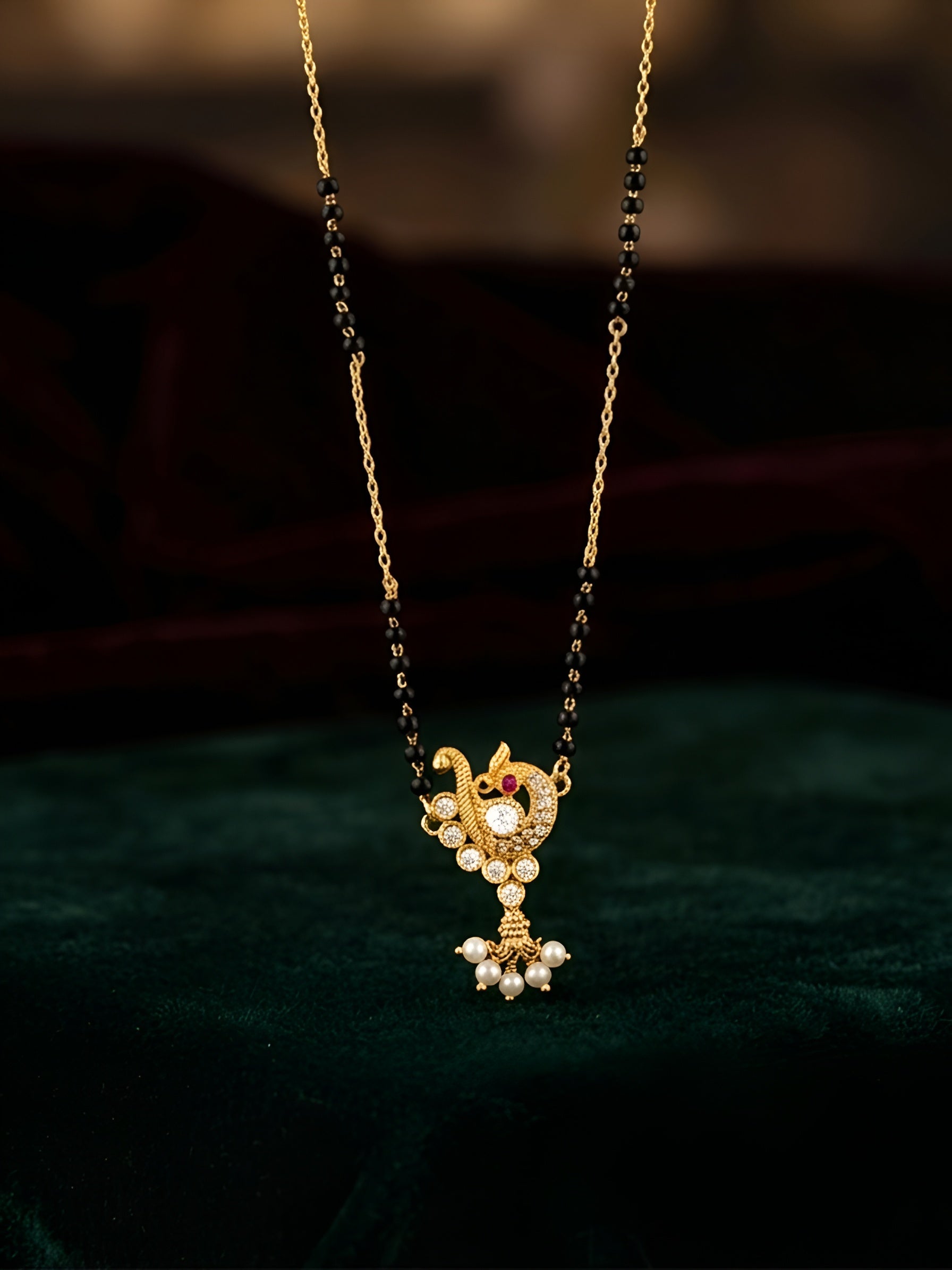 Peacock Harmony Mangalsutra