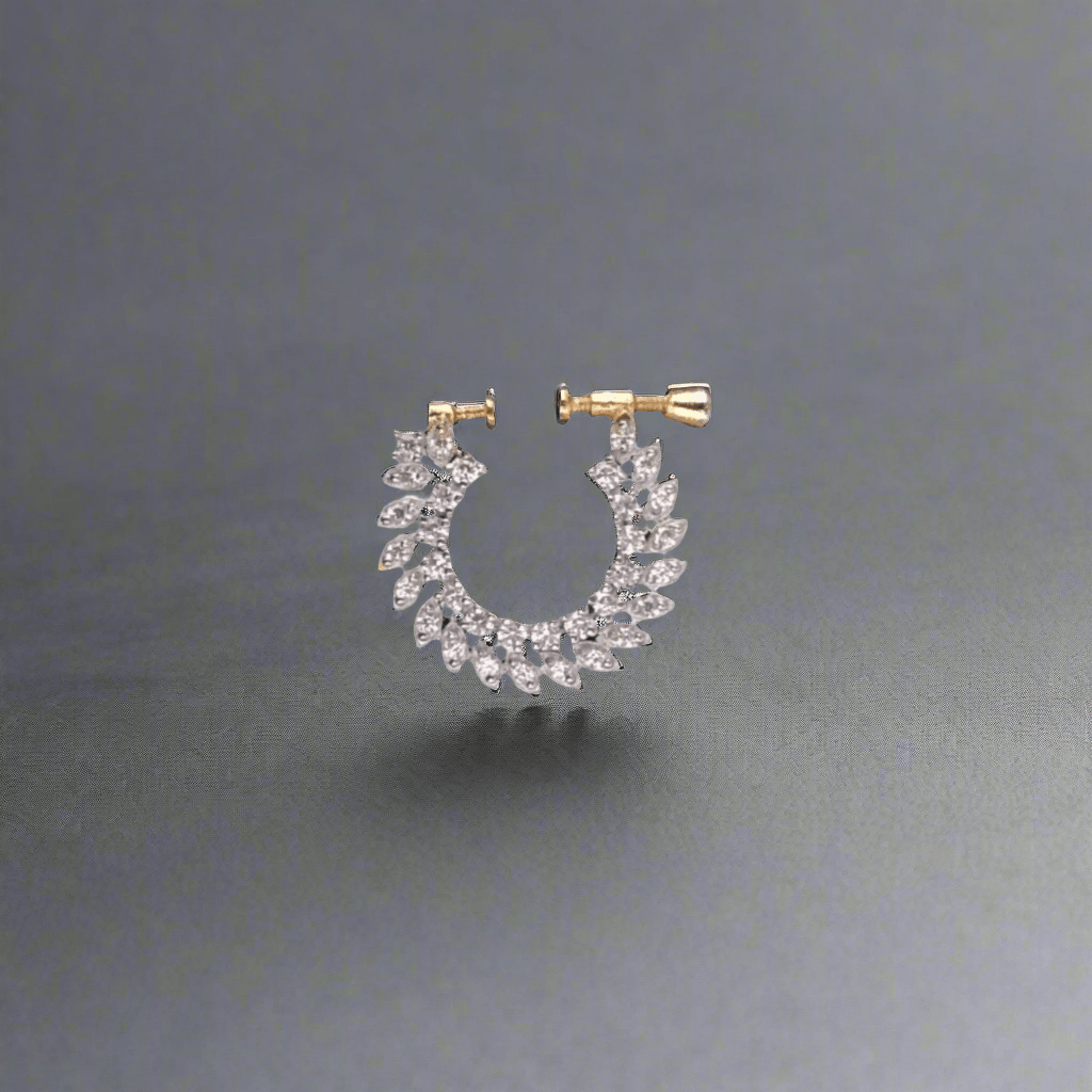 Dazzling Diamond Nose Ring - Dyulokha