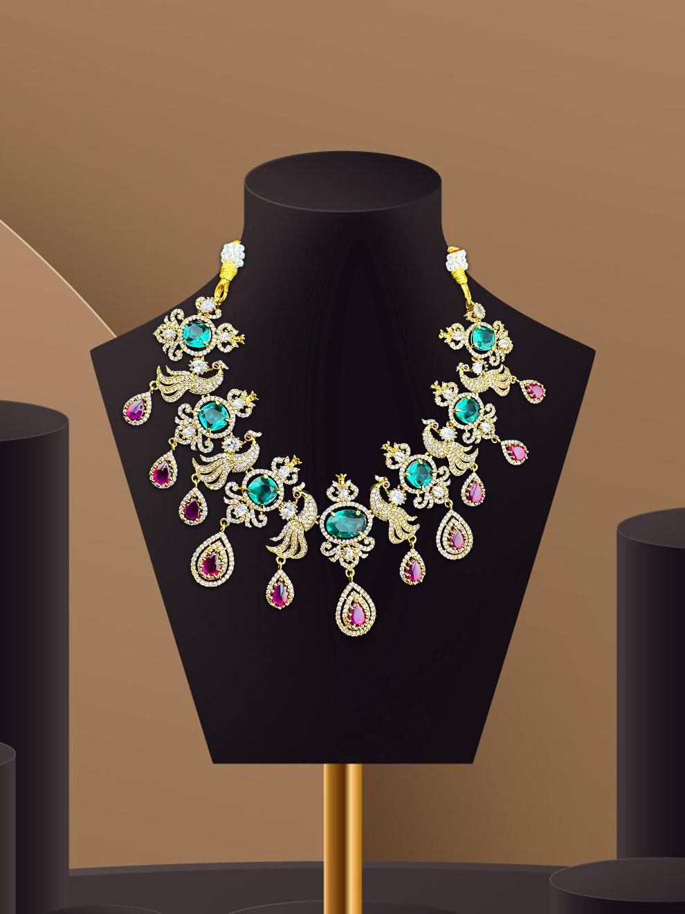 Colorful Parrot Necklace Set