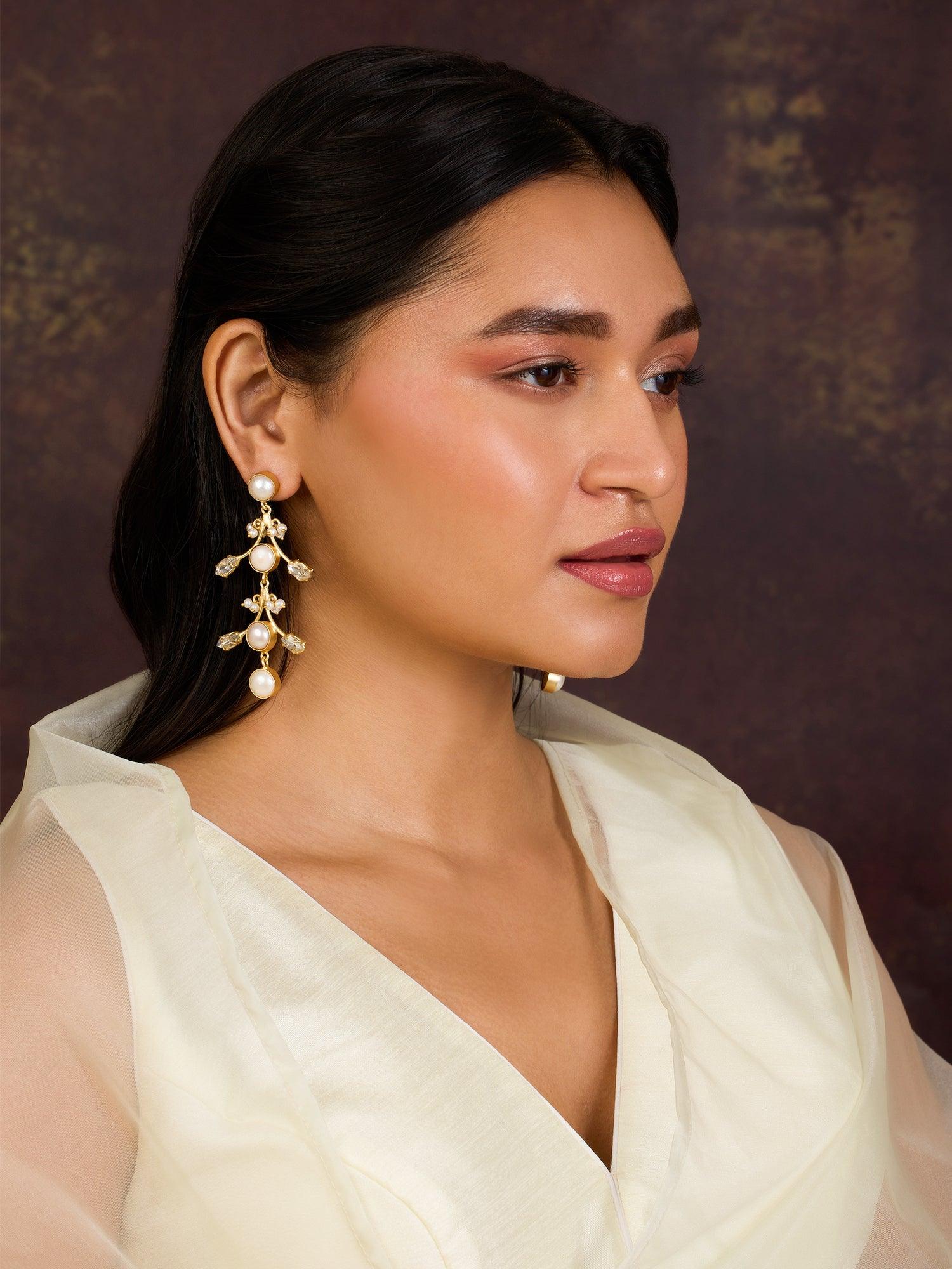 Sumptuous Chandelier Earrings - Dyulokha