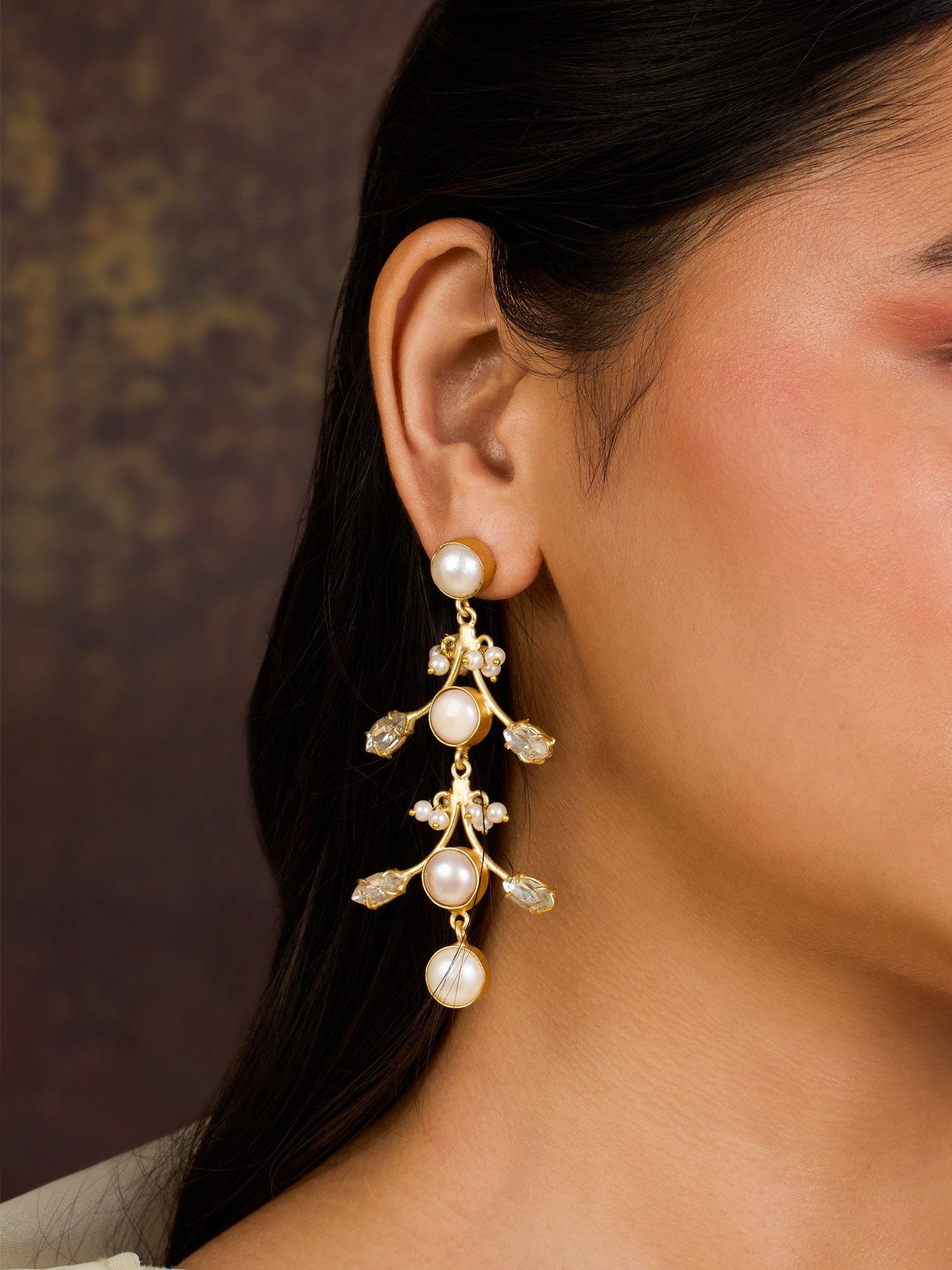 Sumptuous Chandelier Earrings - Dyulokha