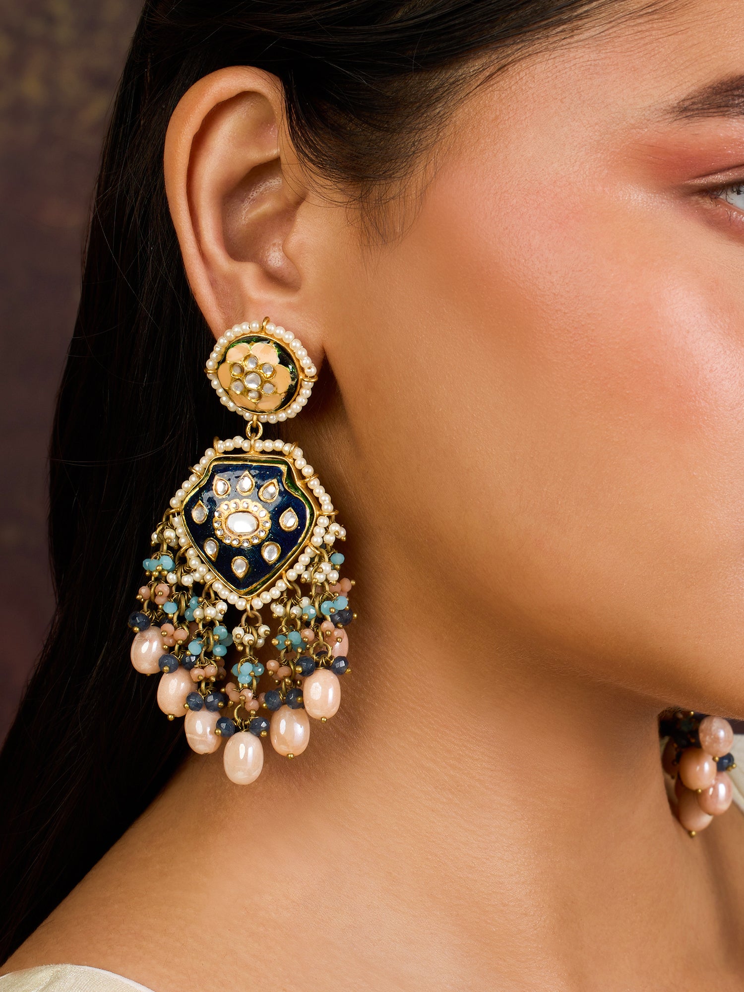 Scintillating Grandeur Dangler Earrings