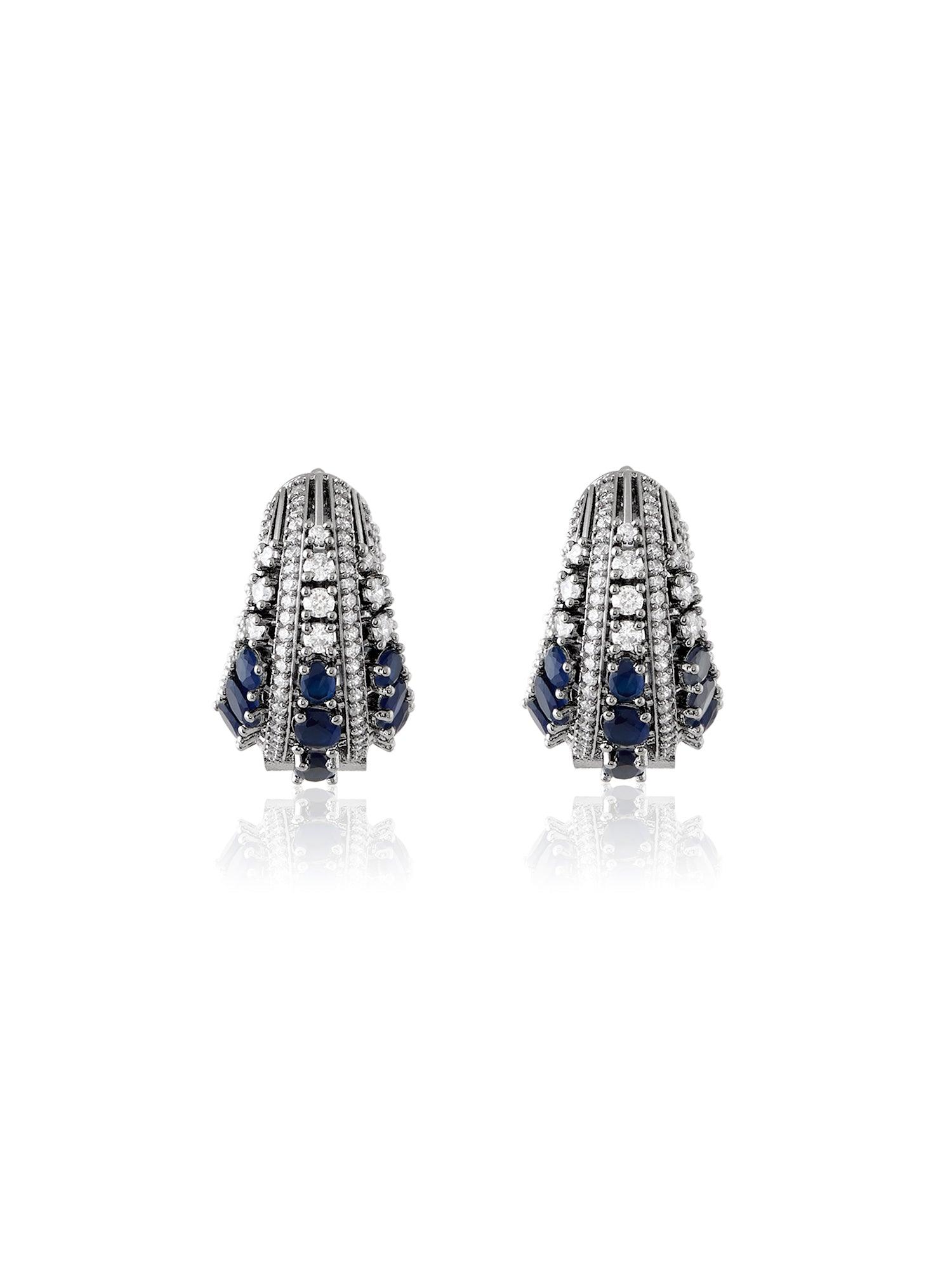 Bold Stylish Hoops Earrings - Dyulokha