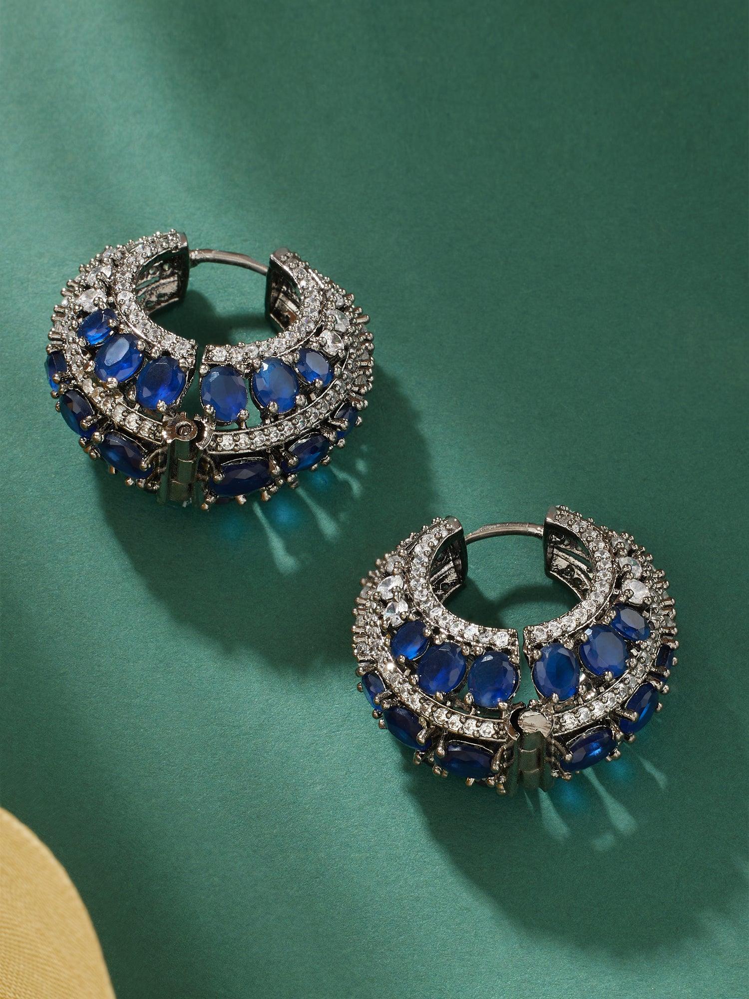 Bold Stylish Hoops Earrings - Dyulokha