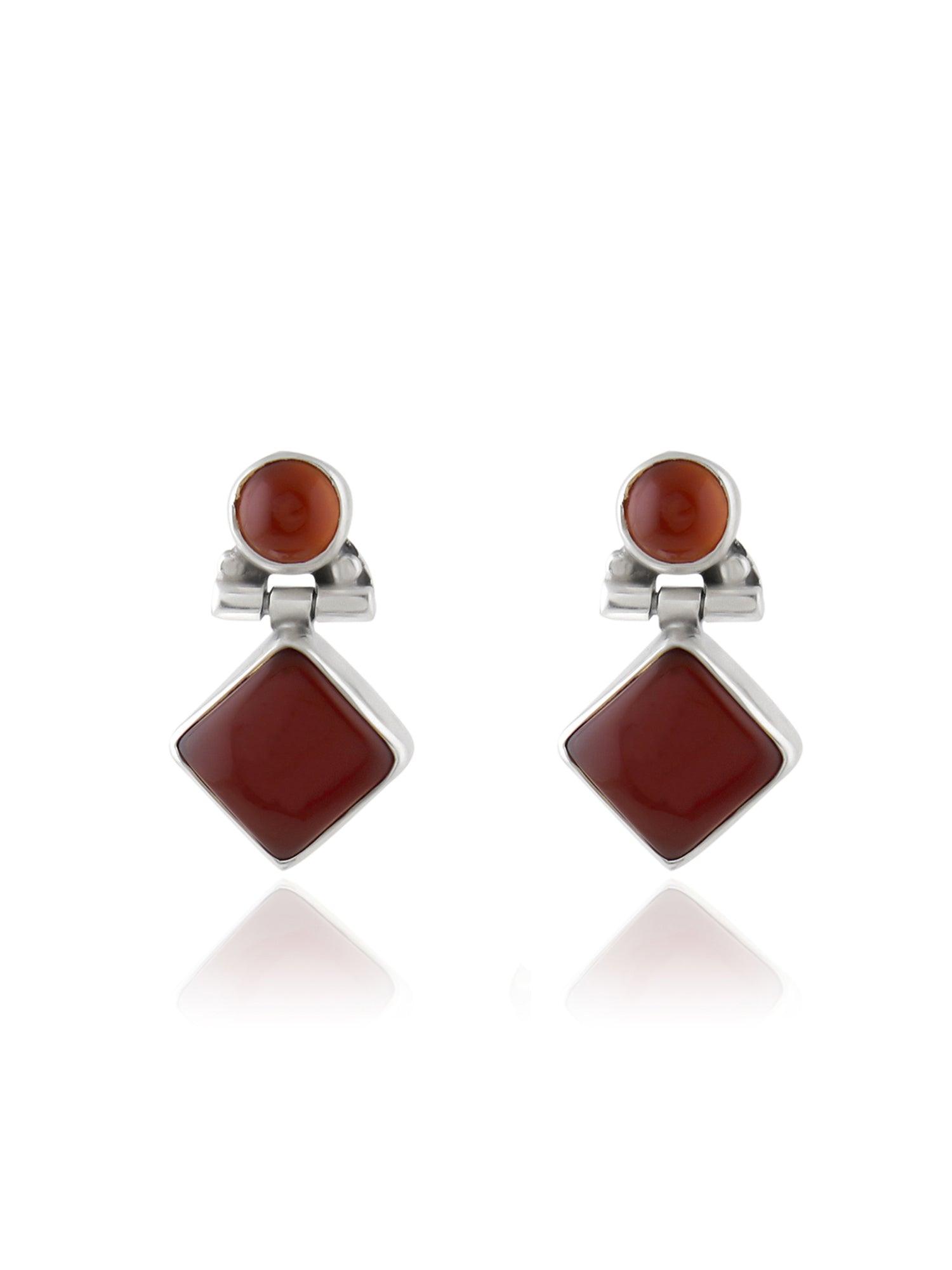 Modern Flair Geometric Studs - Dyulokha