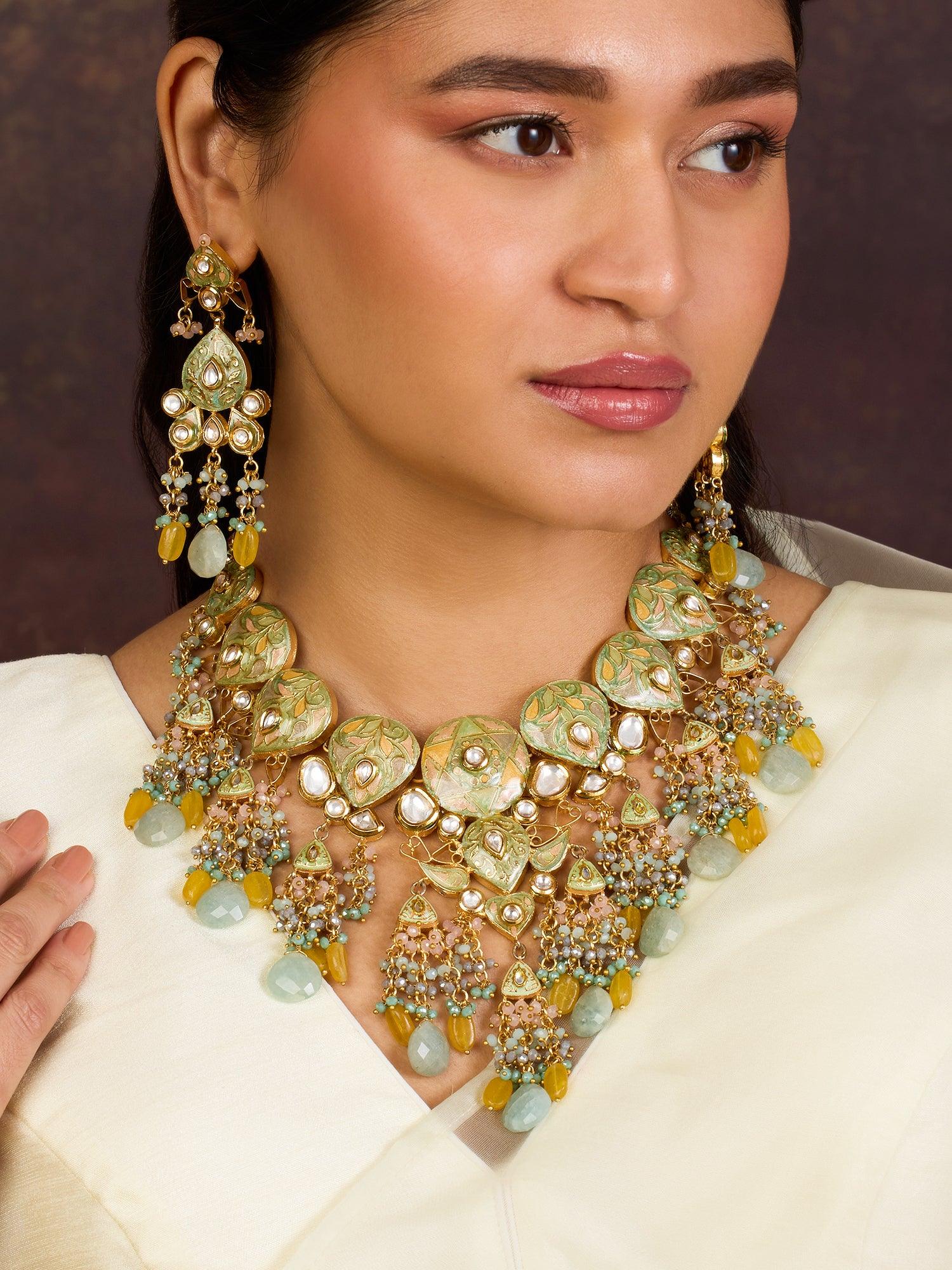 Royal Opulence Choker Set - Dyulokha