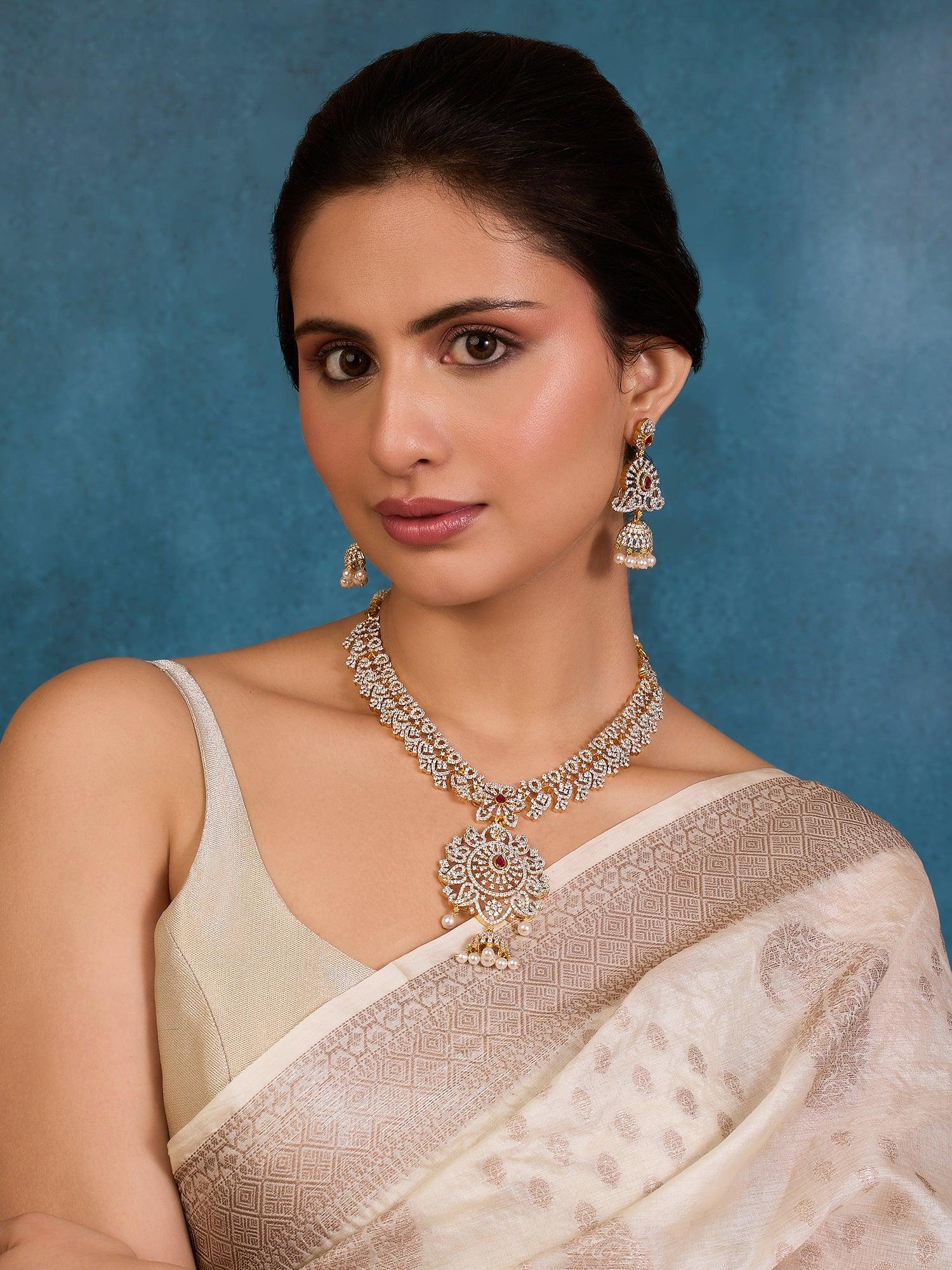 Swarovski Radiance Necklace Set - Dyulokha