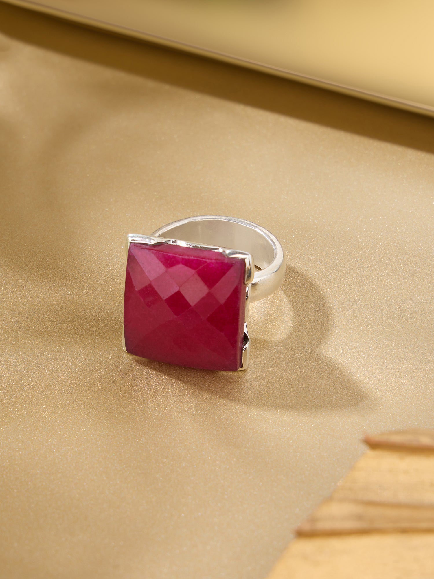 Scarlet Cocktail Ring