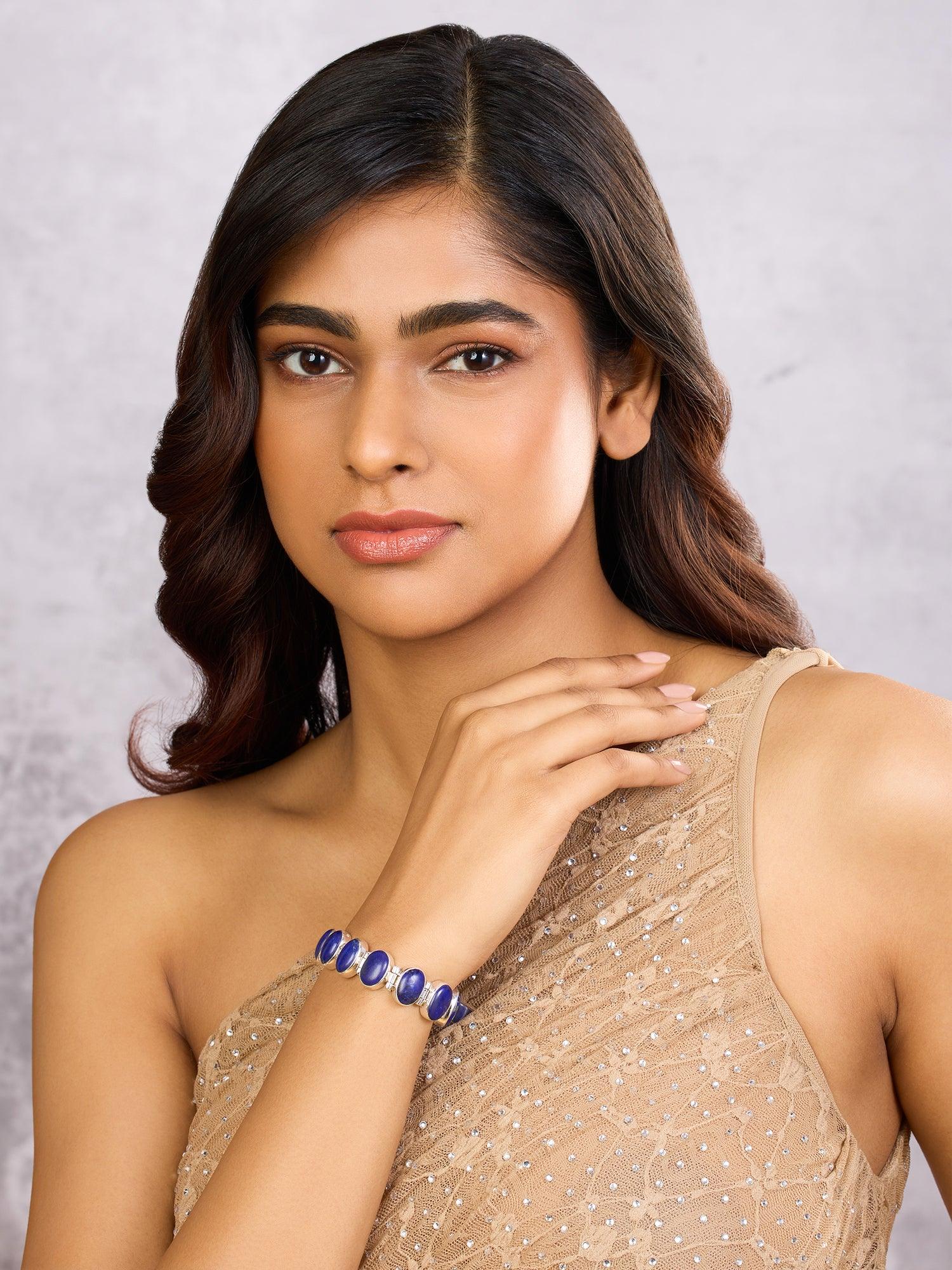 Lapis Luxury statement Barcelet - Dyulokha