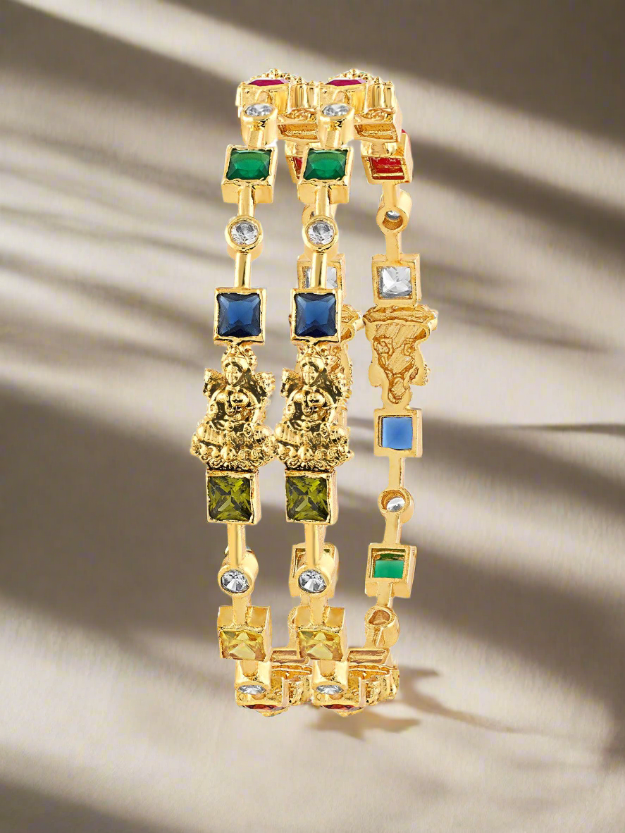 Enticing Navratan Bangles