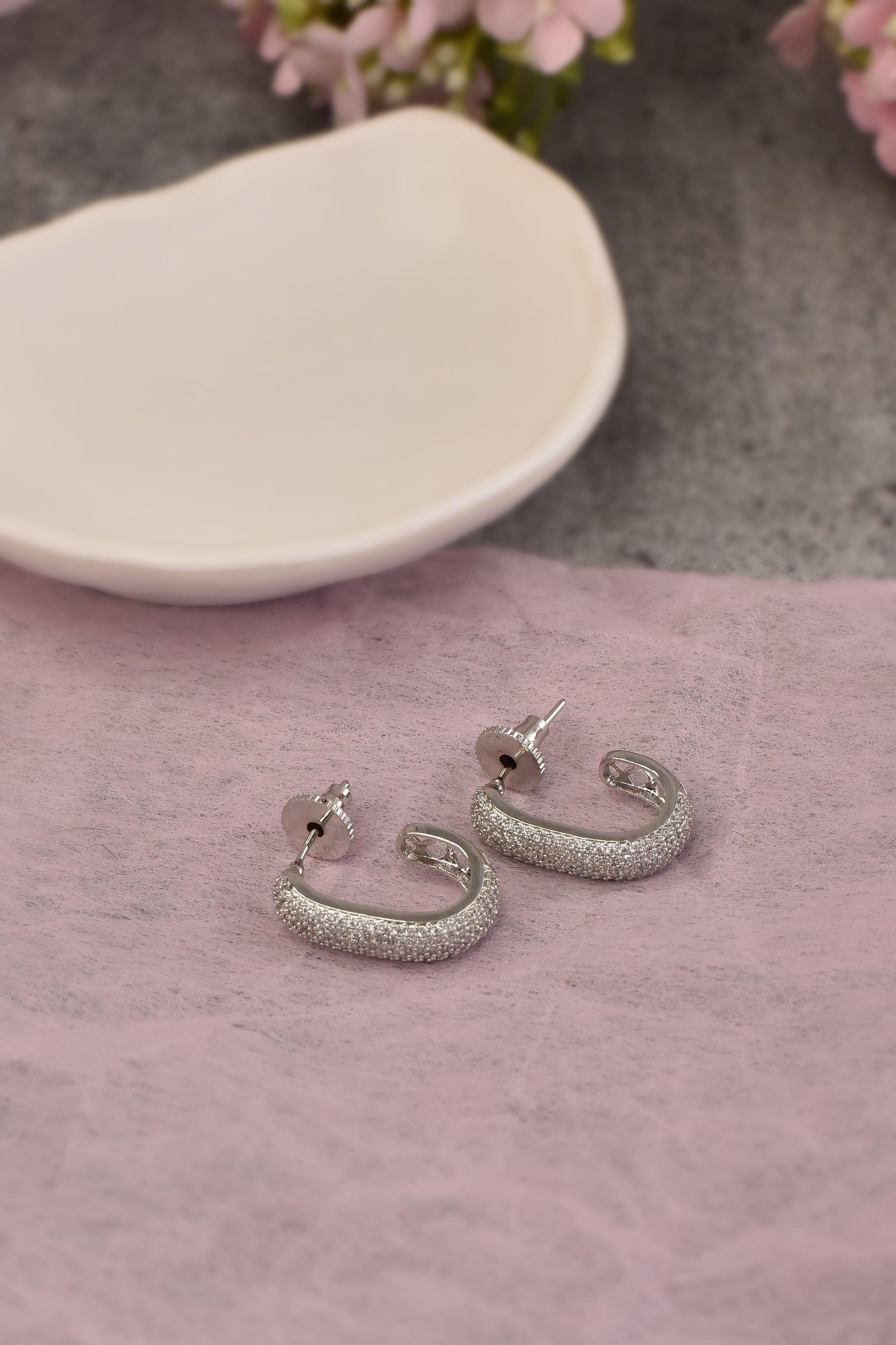 Pure Elegance Hoop Earrings - Dyulokha